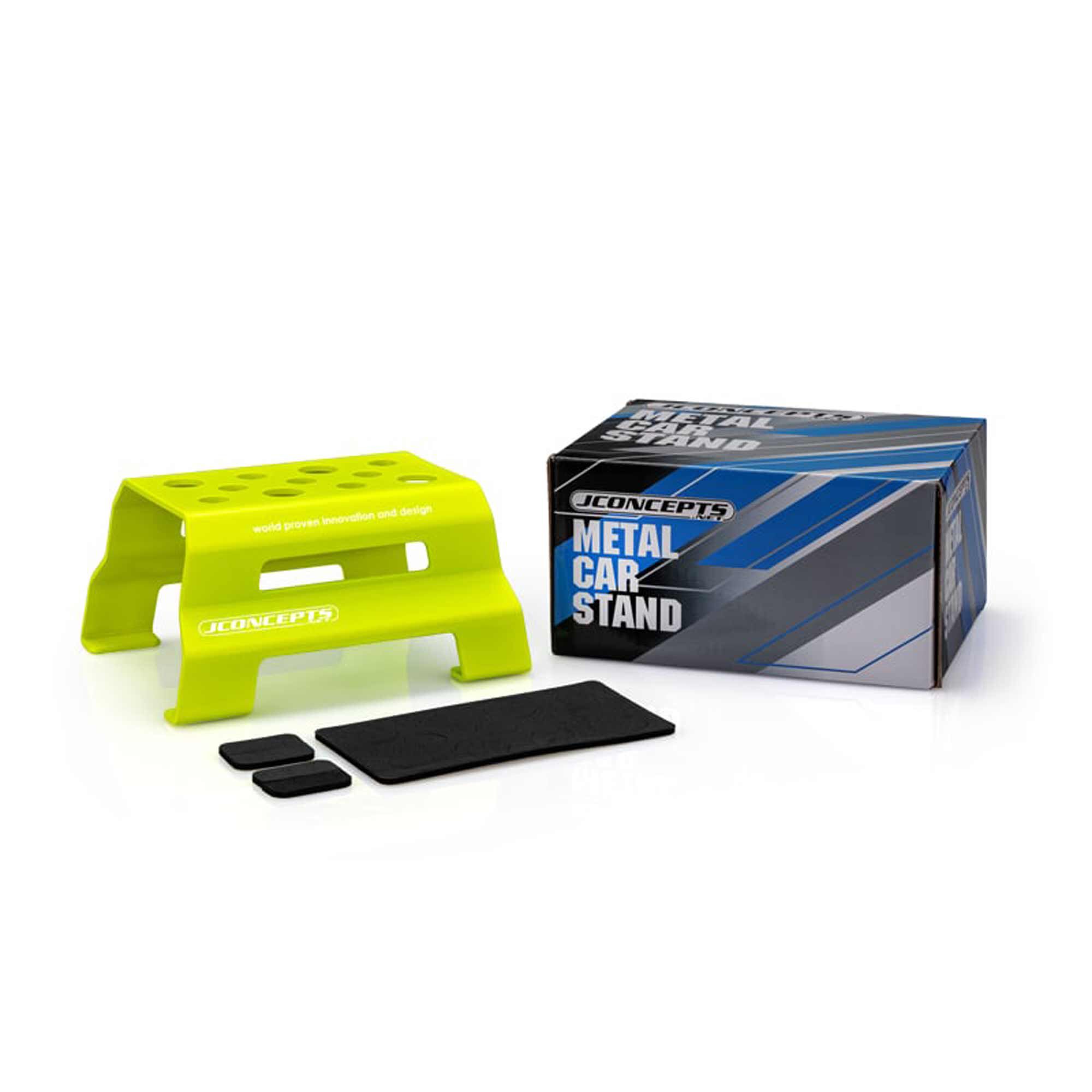JConcepts, Inc. Metal Car Stand, Yellow