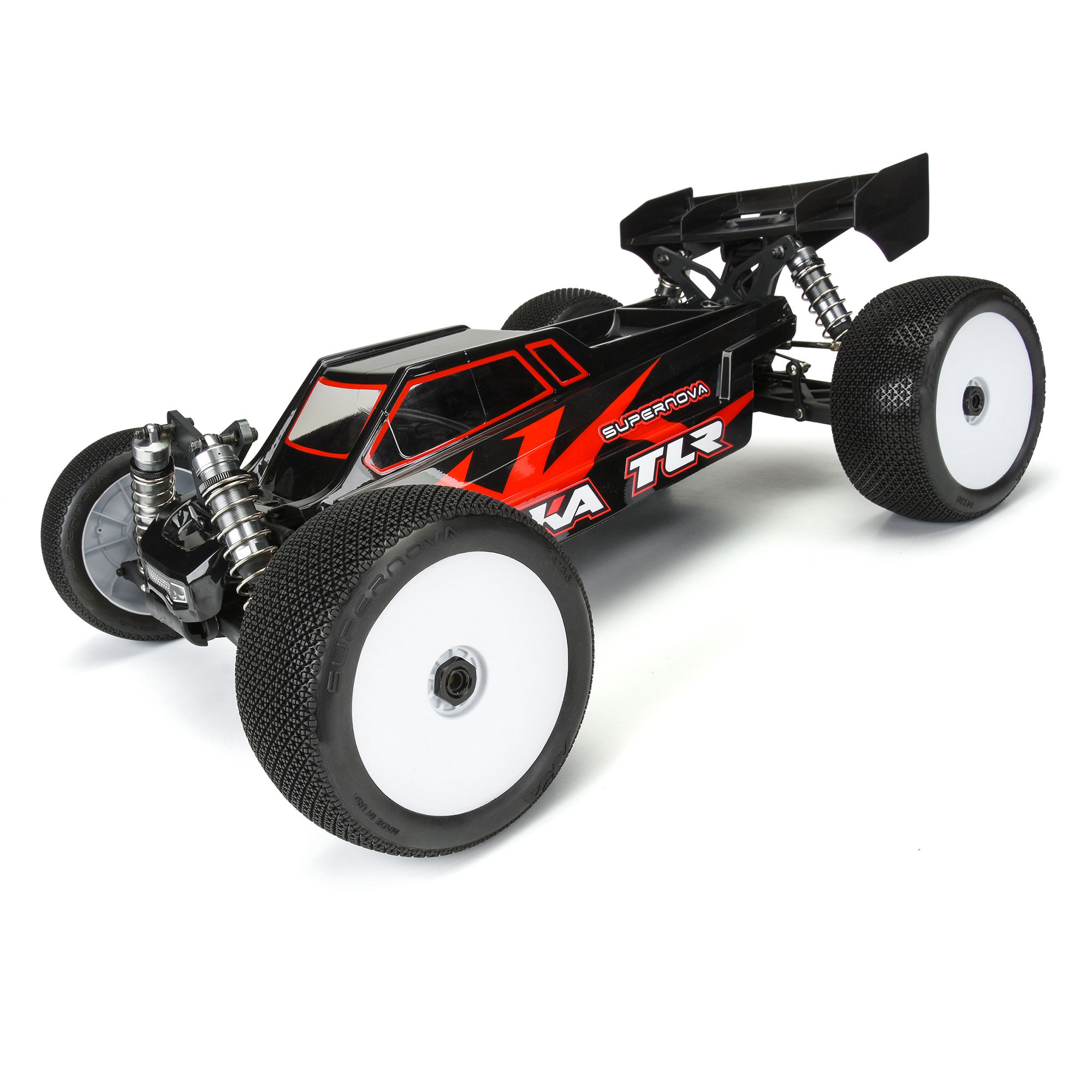 AKA PRODUCTS, INC. 1/8 Supernova Super Soft Longwear F/R 4.0 Off-Road Truck Tires (2)