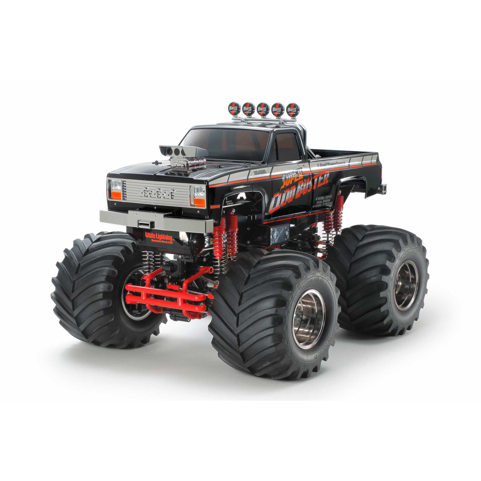 Tamiya 1/10 Super Clod Buster 4WD Kit Limited Edition, Black