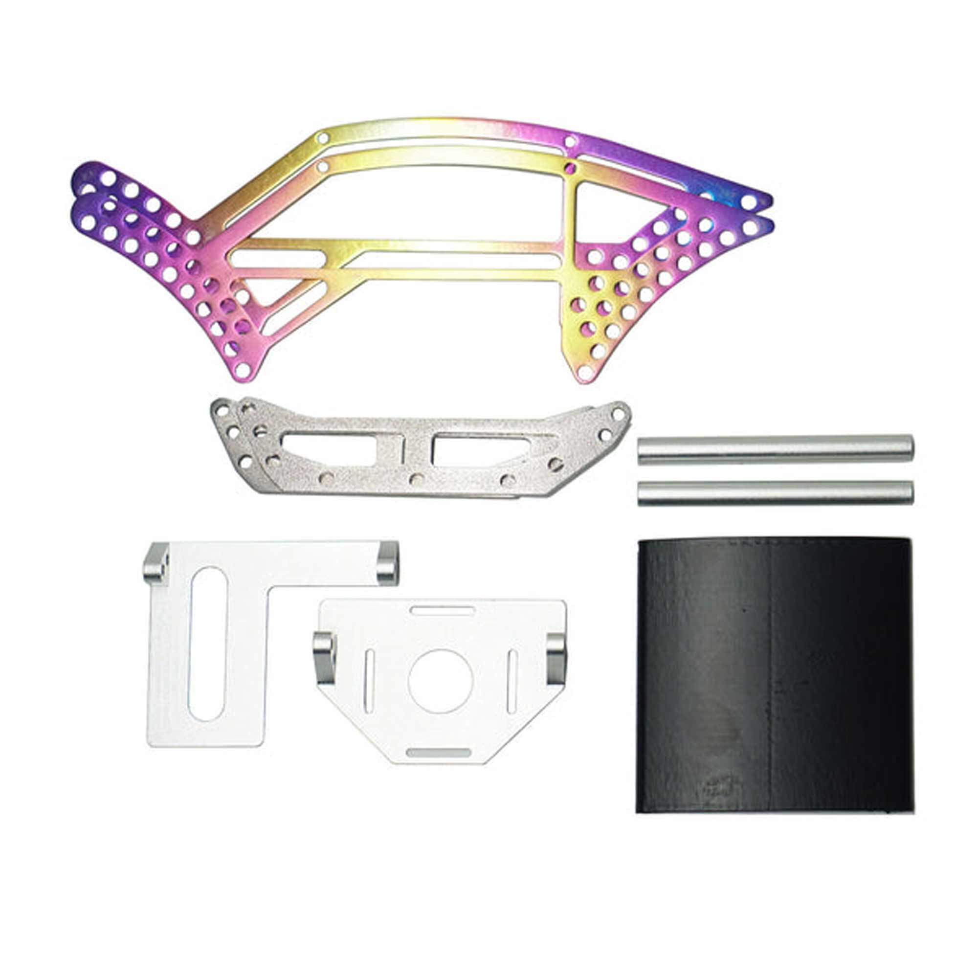 Furitek Bettle Titanium Comp Chassis, Rainbow: UTB18 Capra