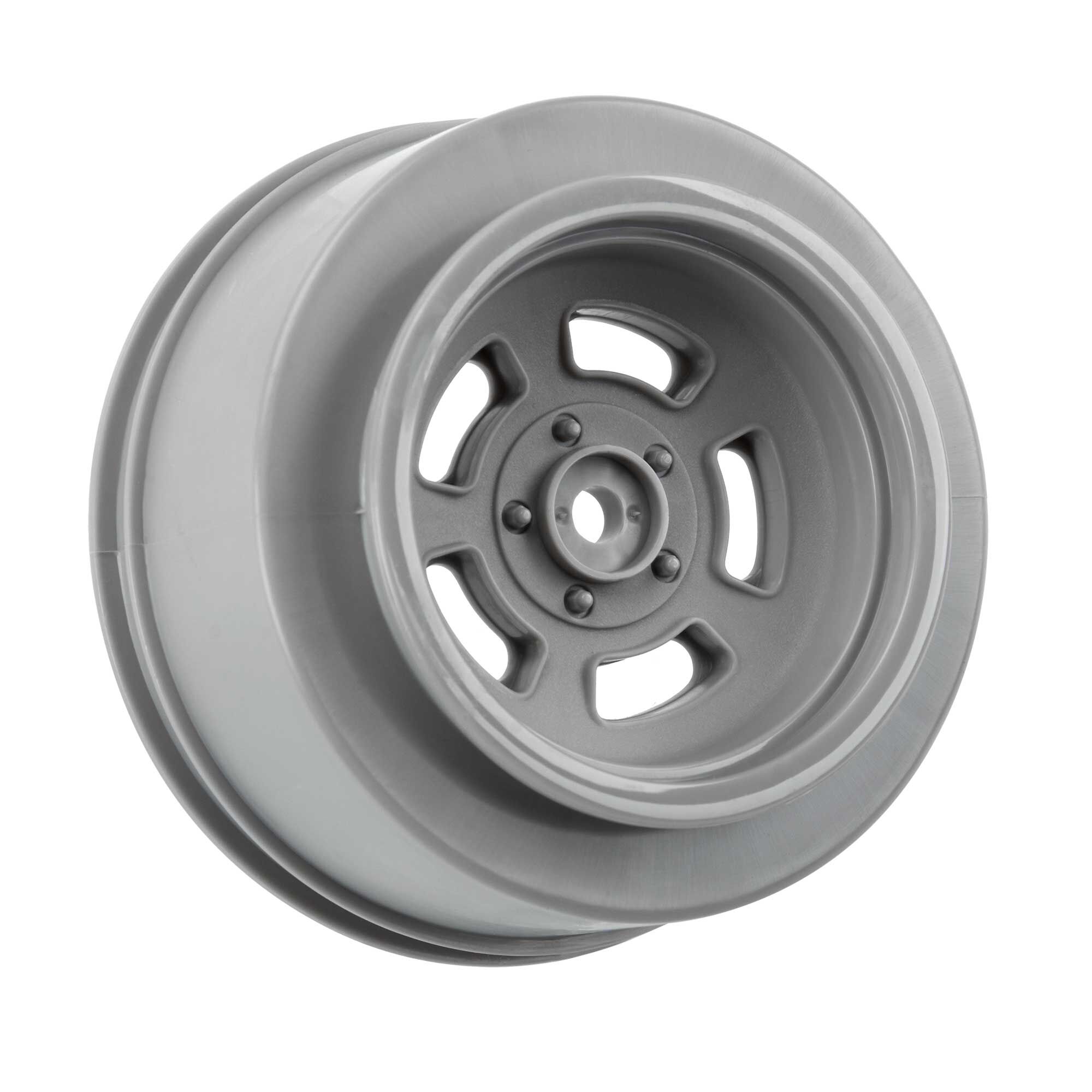 Pro-Line Racing 1/10 Slot Mag Drag Spec Rear 2.2"/3.0" 12mm Drag Wheels (2) Gray