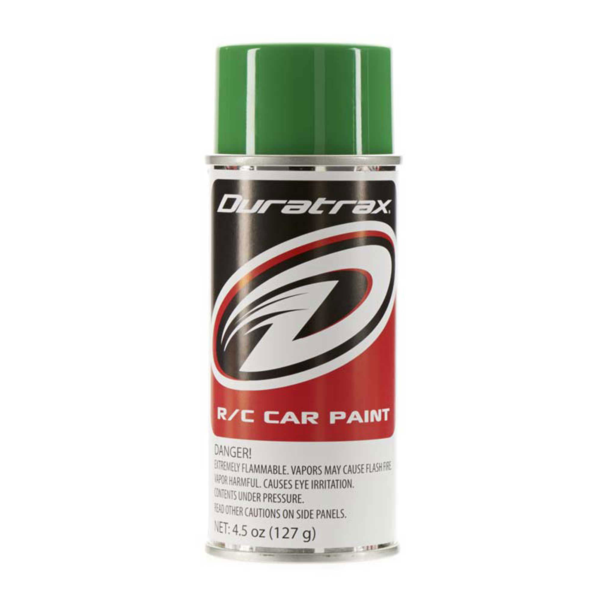 Duratrax Polycarb Spray, Rally Green, 4.5 oz