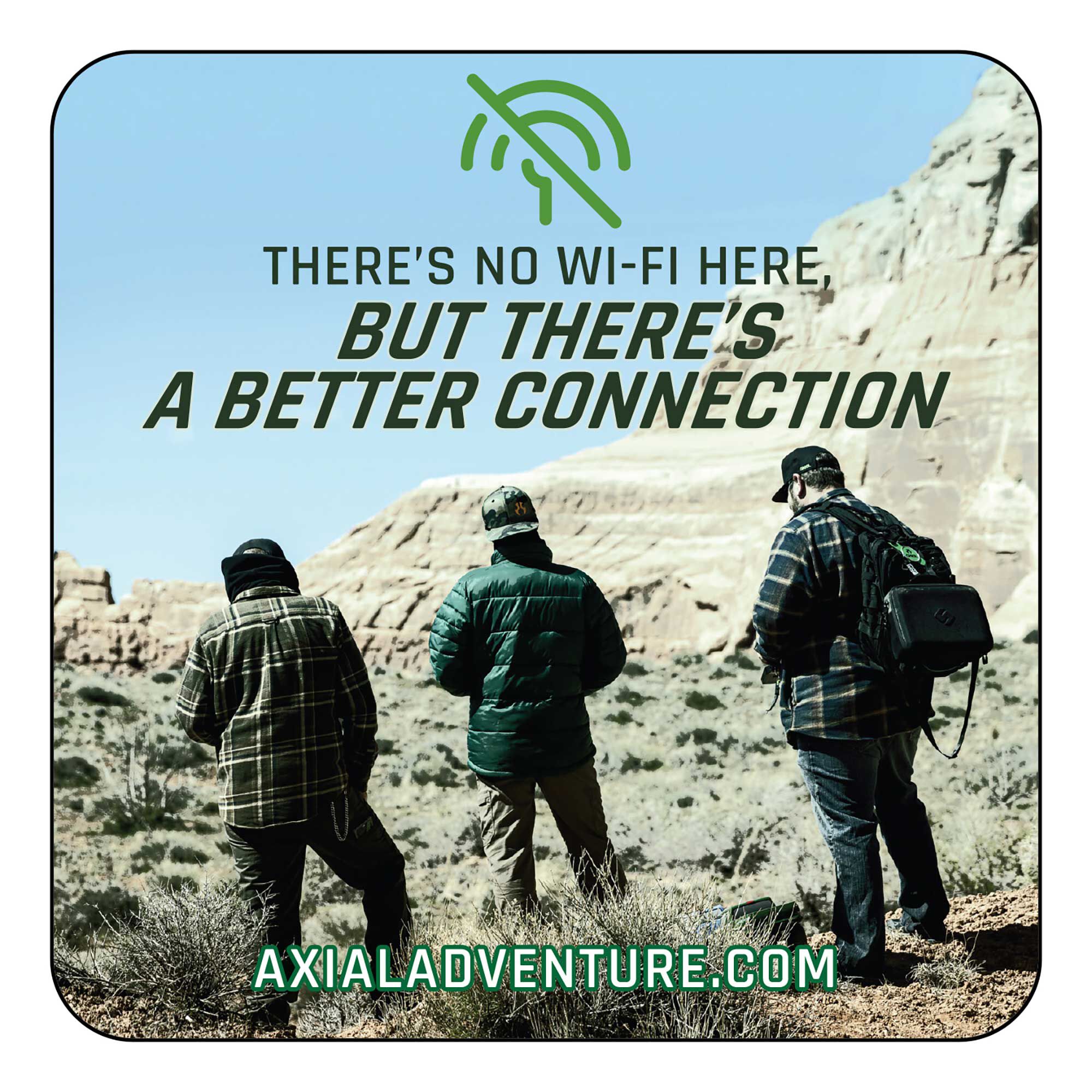 Axial Wi-Fi Connection Sticker