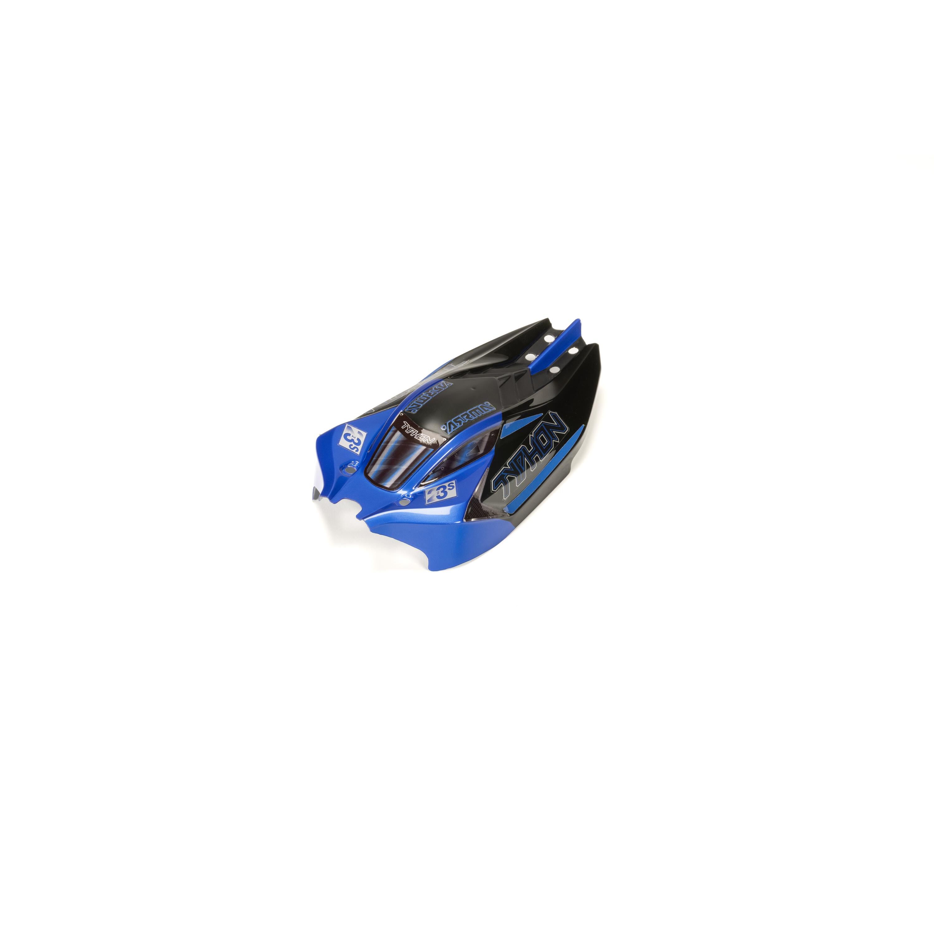 ARRMA TYPHON GROM Body, Blue/Black
