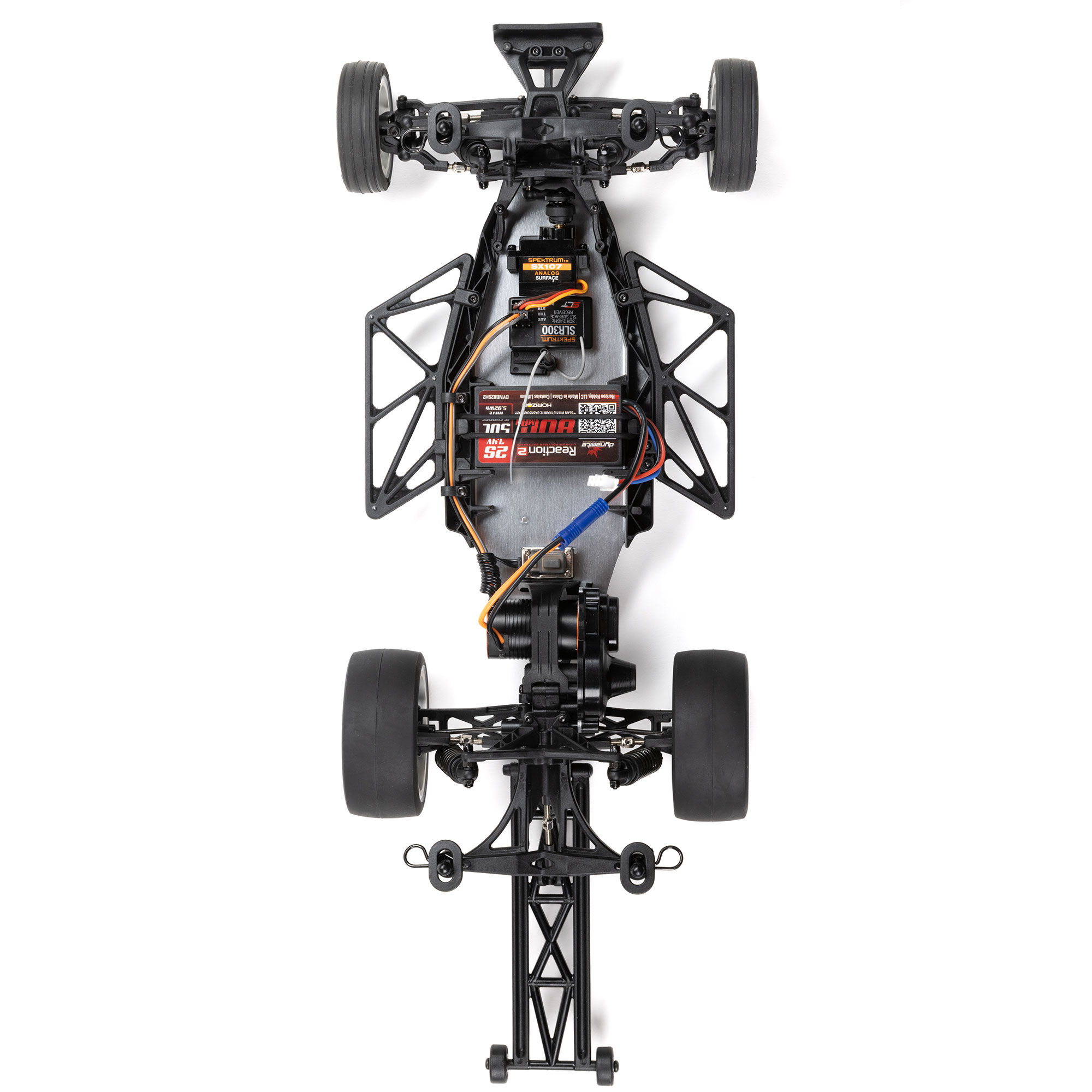 Losi 1/16 Mini 1970 Chevy Chevelle 2S 2WD RTR Brushless No Prep Drag Car (Battery & Charger Included), Blue