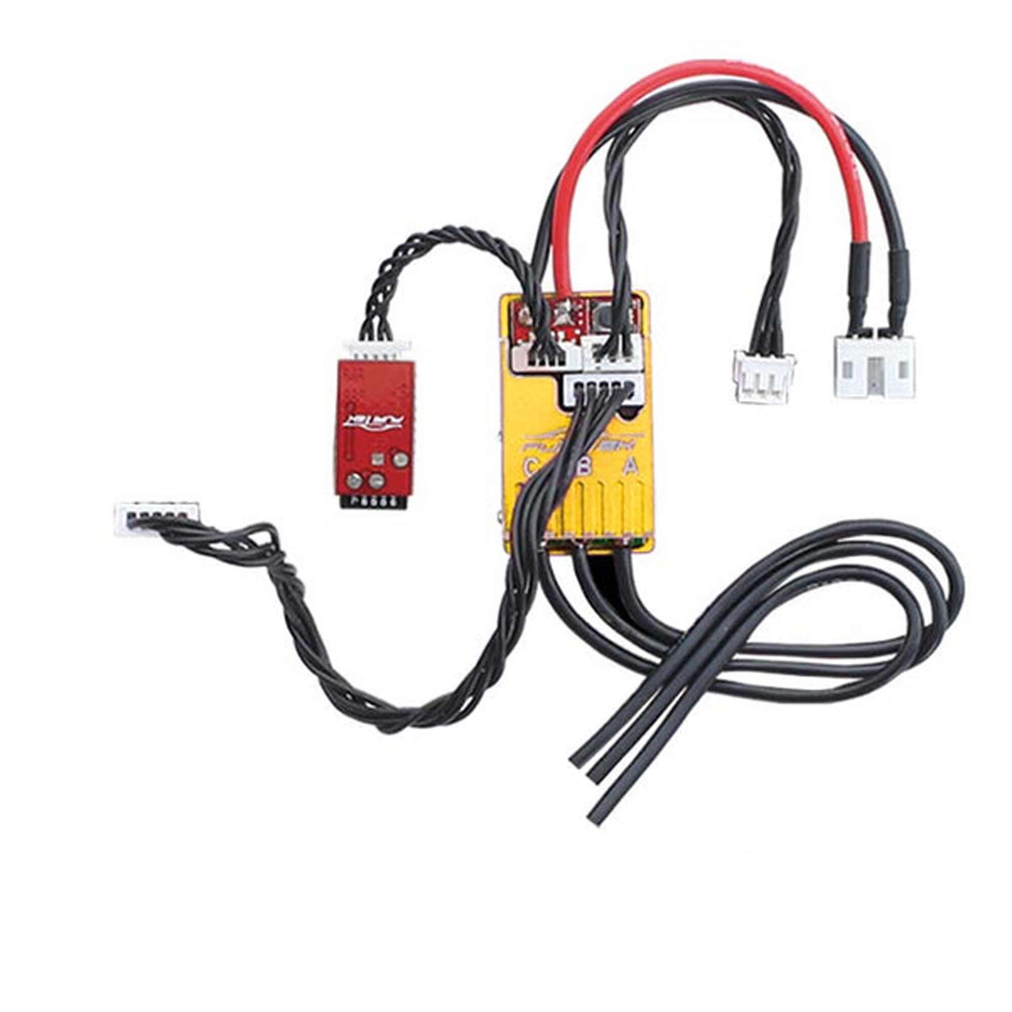 Furitek Cyclos 2S Lipo 20A/40A Brushless Sensored ESC with Bluetooth, Aluminum Gold Case: Drift/Race