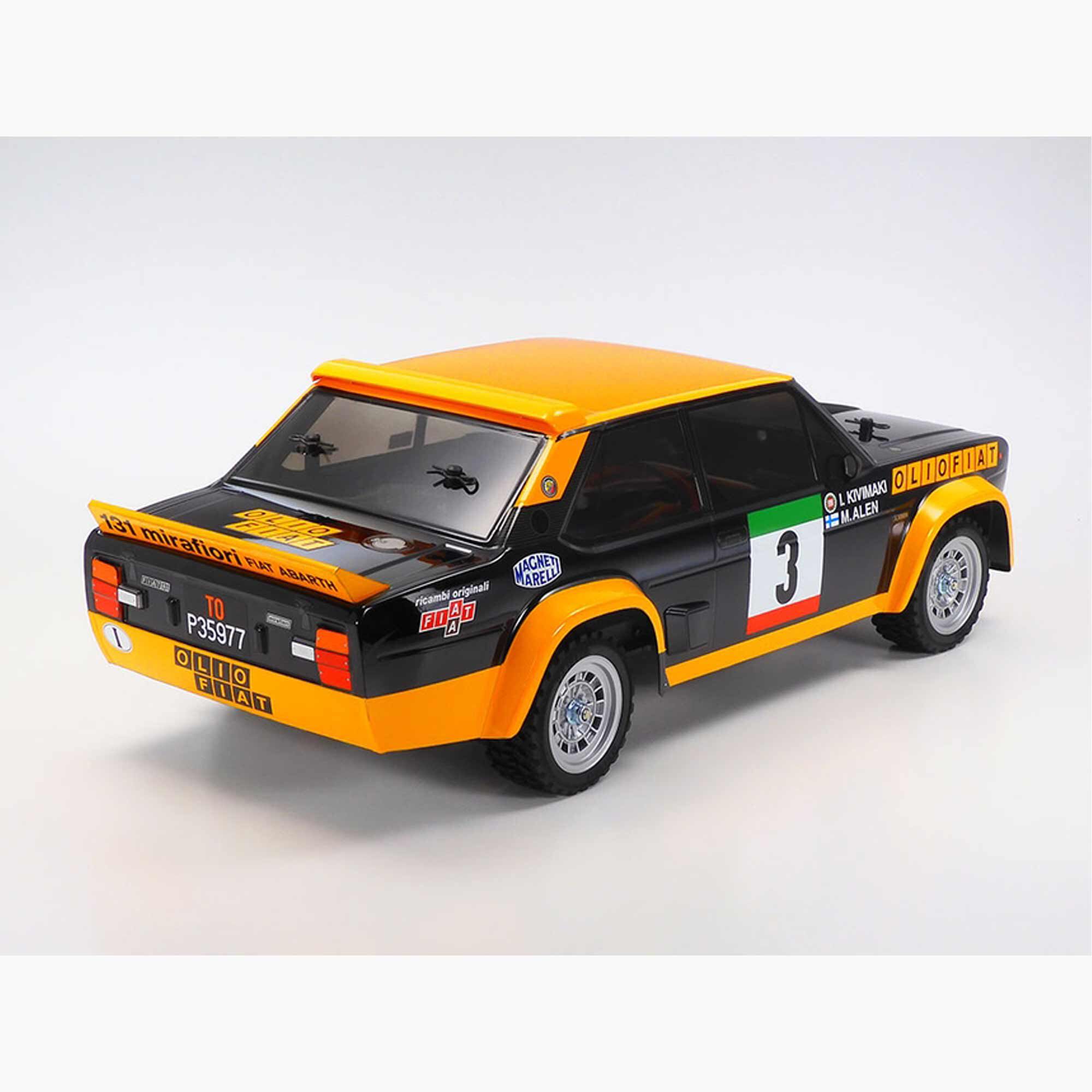 Tamiya 1/10 Fiat 131 Abarth Rally Olio Fiat Painted Body Limited Edition MF-01X Rally Kit