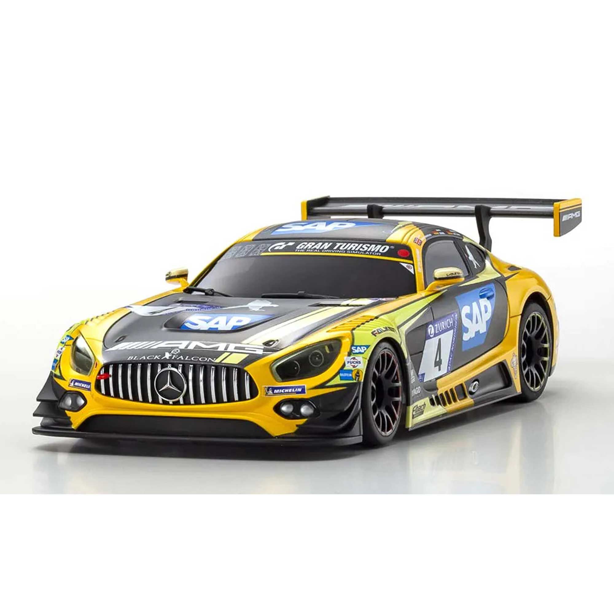 Kyosho 1/28 2018 Mercedes-AMG GT3 MINI-Z RWD RTR, No.4 24H Nurburgring