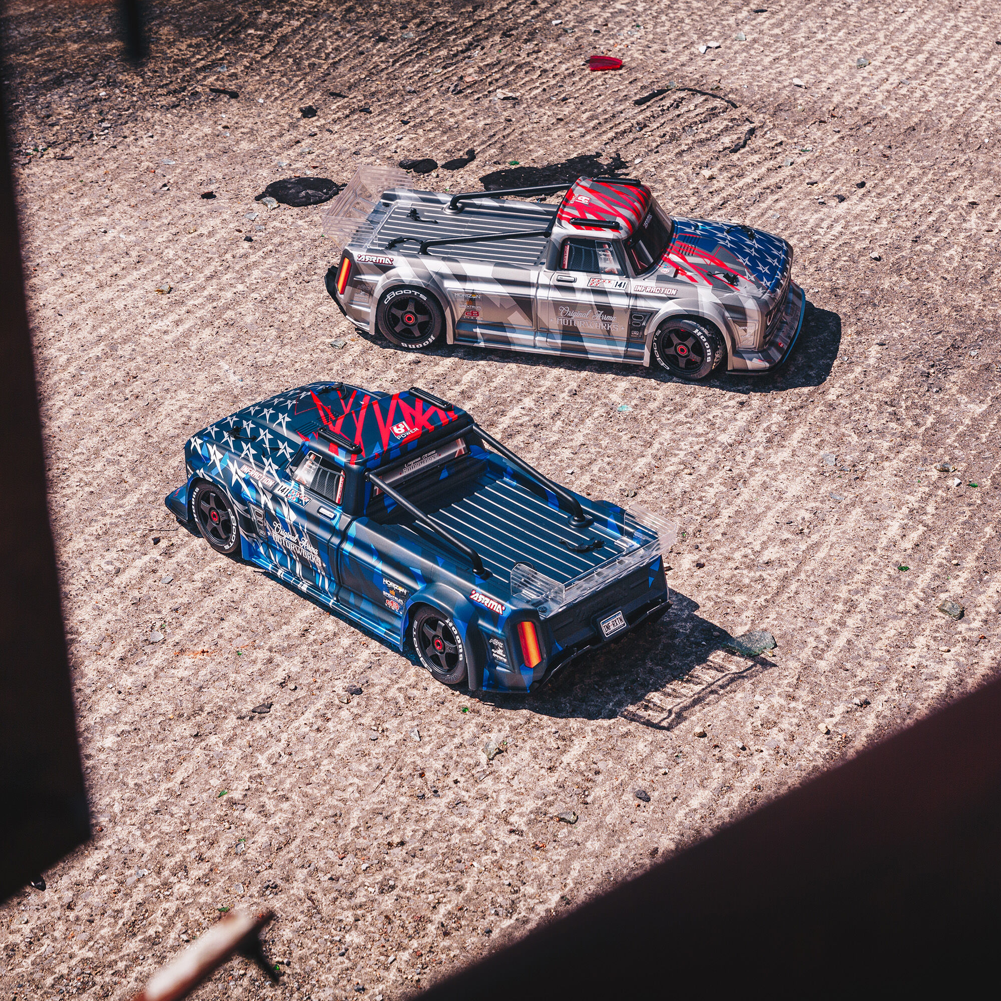 ARRMA 1/7 INFRACTION 6S AVC 4X4 RTR Brushless All-Road Street Bash, Blue