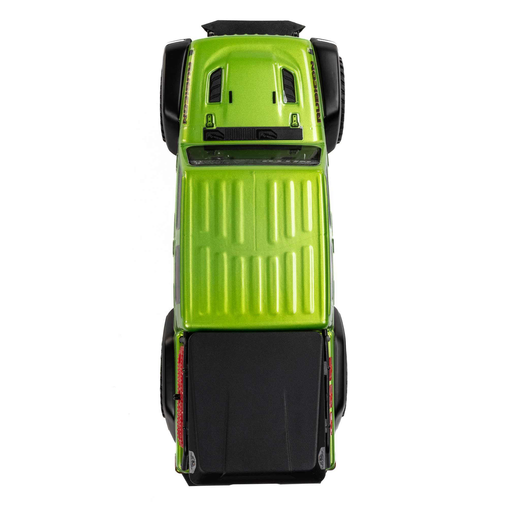 Axial 1/24 SCX24 Jeep JT Gladiator 4X4 RTR Brushed Rock Crawler (Battery & Charger Included), Green