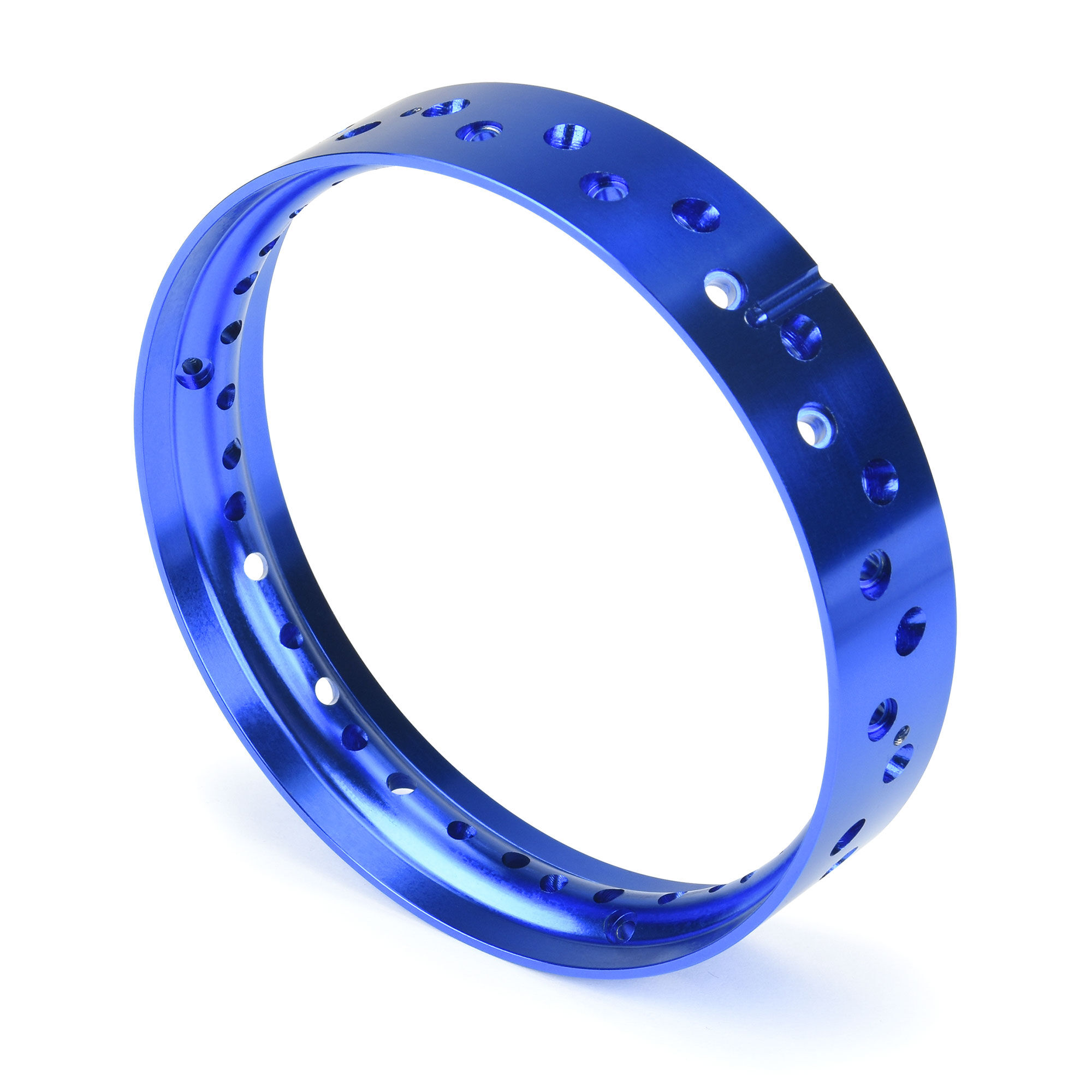 Pro-Line Racing 1/4 Pro-Spec Aluminum Rear Rim Blue: Promoto-MX