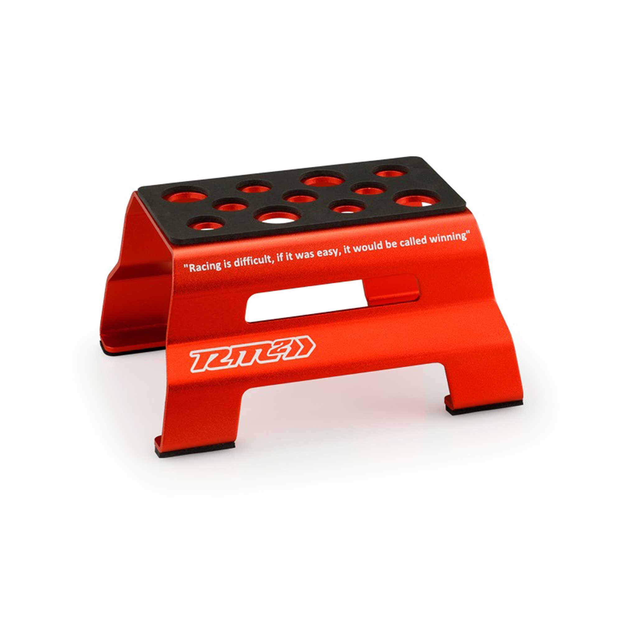 JConcepts, Inc. RM2 Metal Car Stand, Red