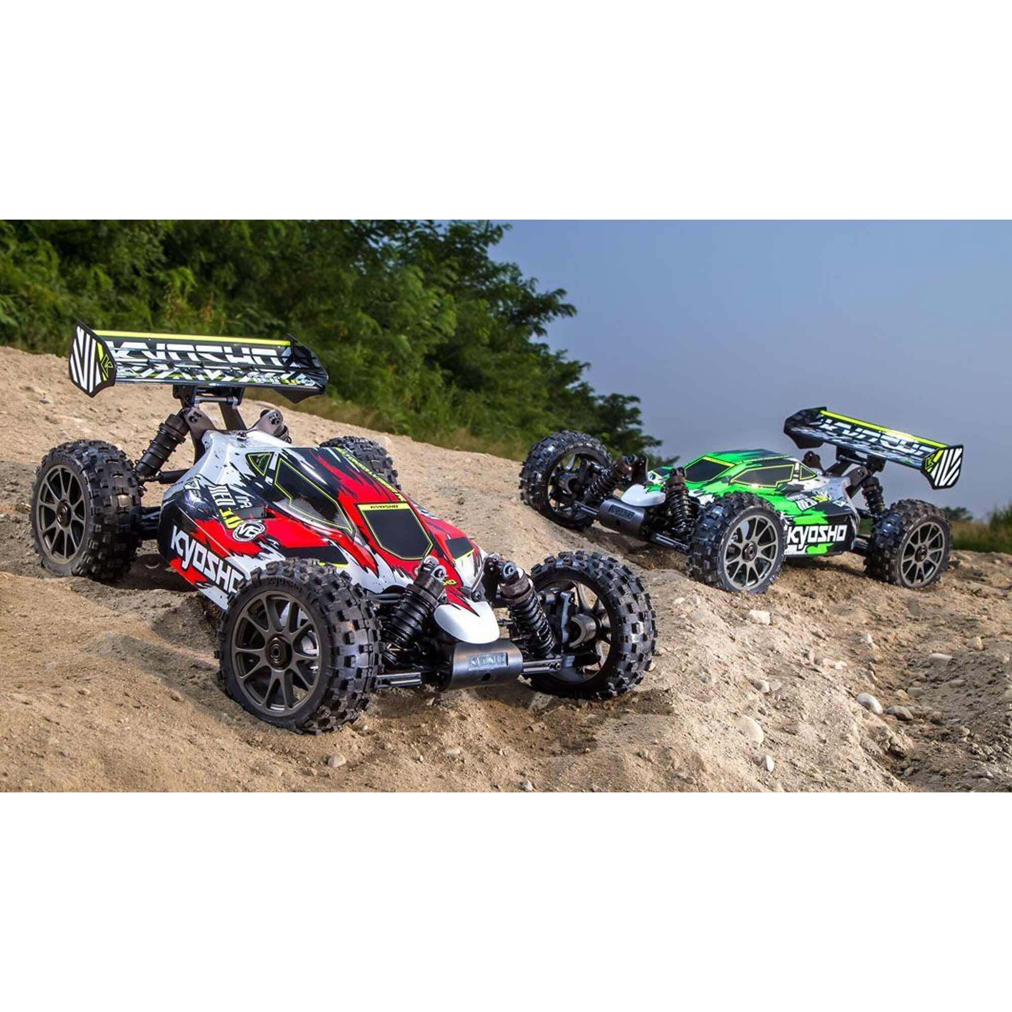 Kyosho 1/8 Inferno Neo3.0 VE 4X4 Off-Road 4S Brushless Buggy RTR, Red