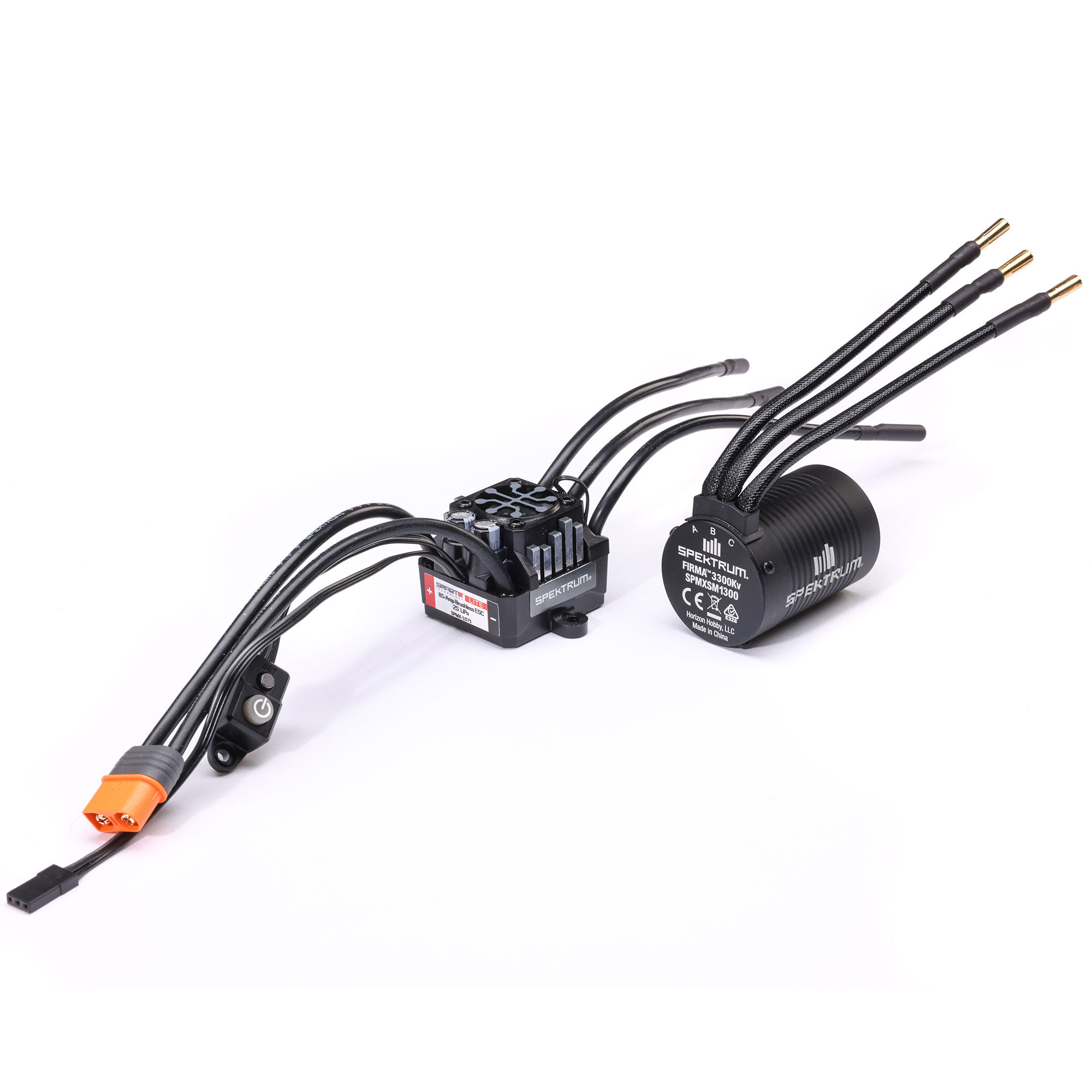 Spektrum Accessories Smart Lite Sensorless Fixed Timing Motor / ESC Combo, 3300Kv