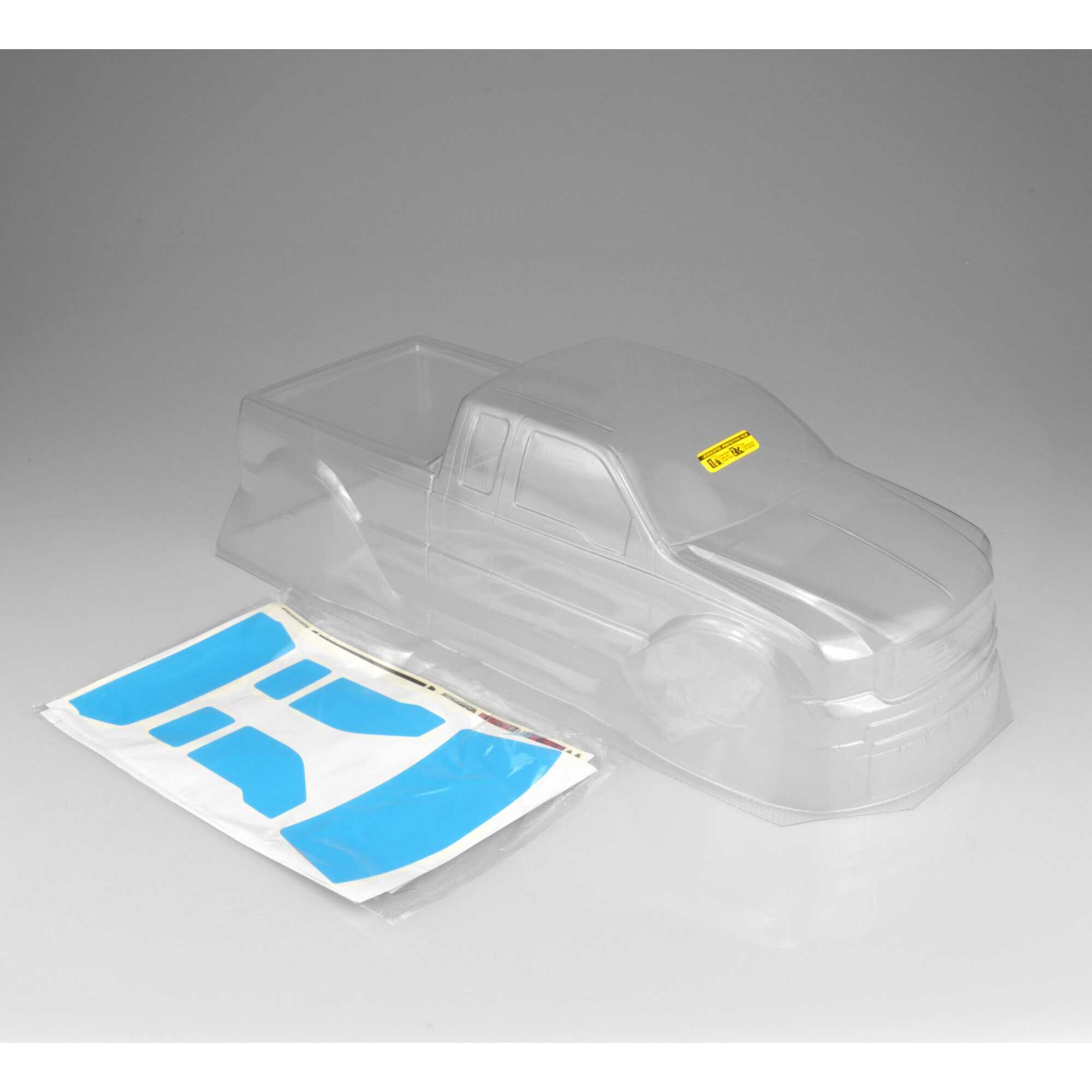 JConcepts, Inc. 1/10 2005 Ford F-250 Super Duty Monster Truck Clear Body