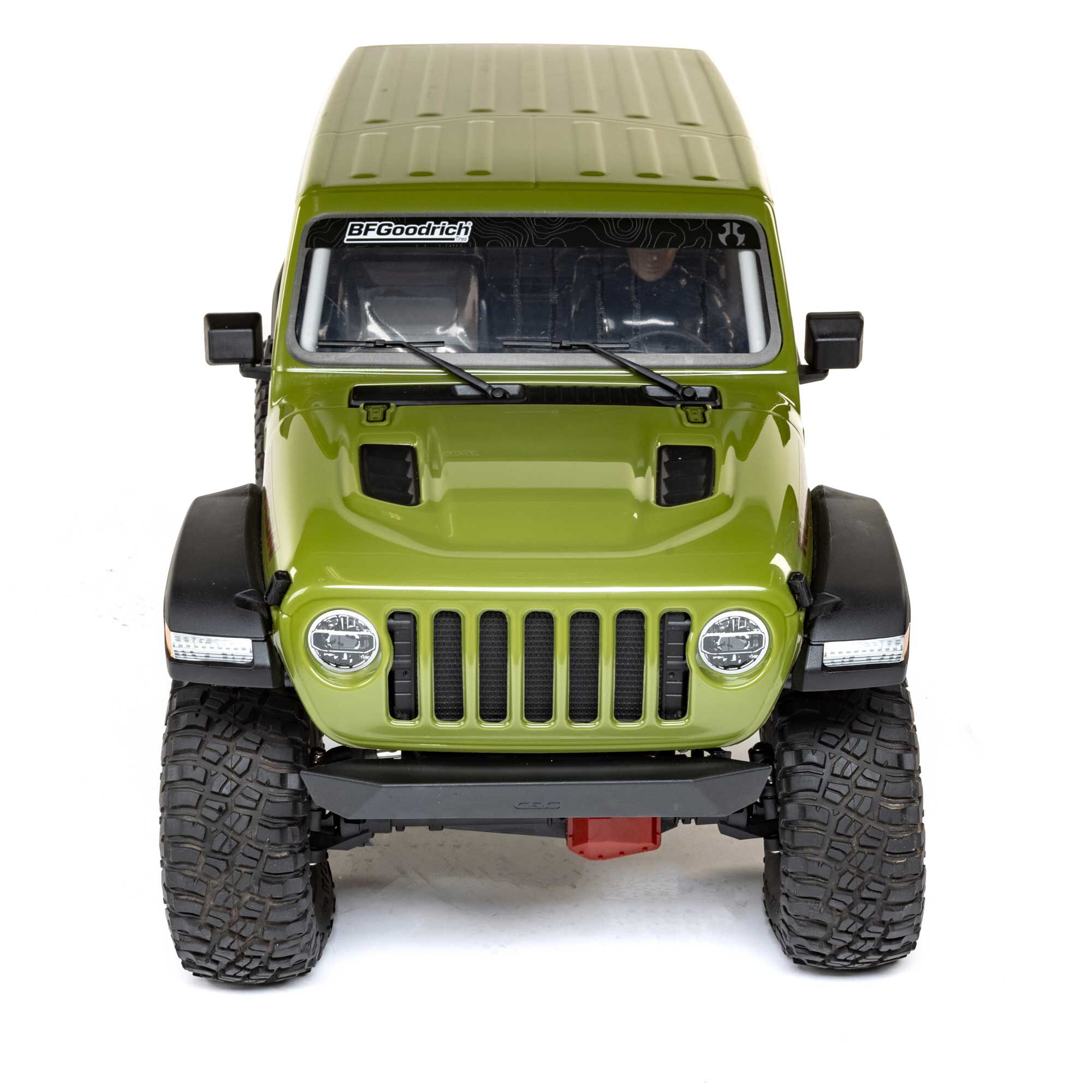 Axial 1/6 SCX6 Jeep JLU Wrangler 4X4 RTR Brushed Rock Crawler, Green