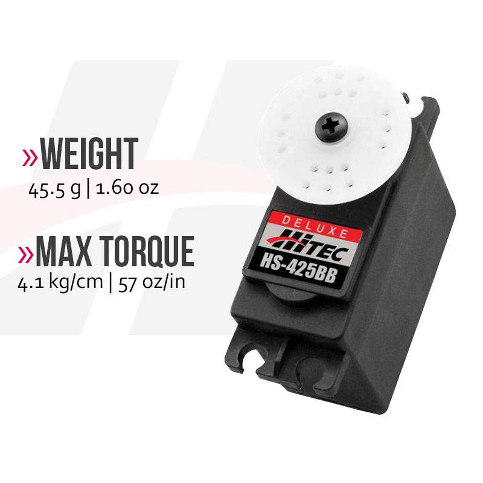 Hitec RCD Inc. HS-425BB Standard Analog Deluxe Servo