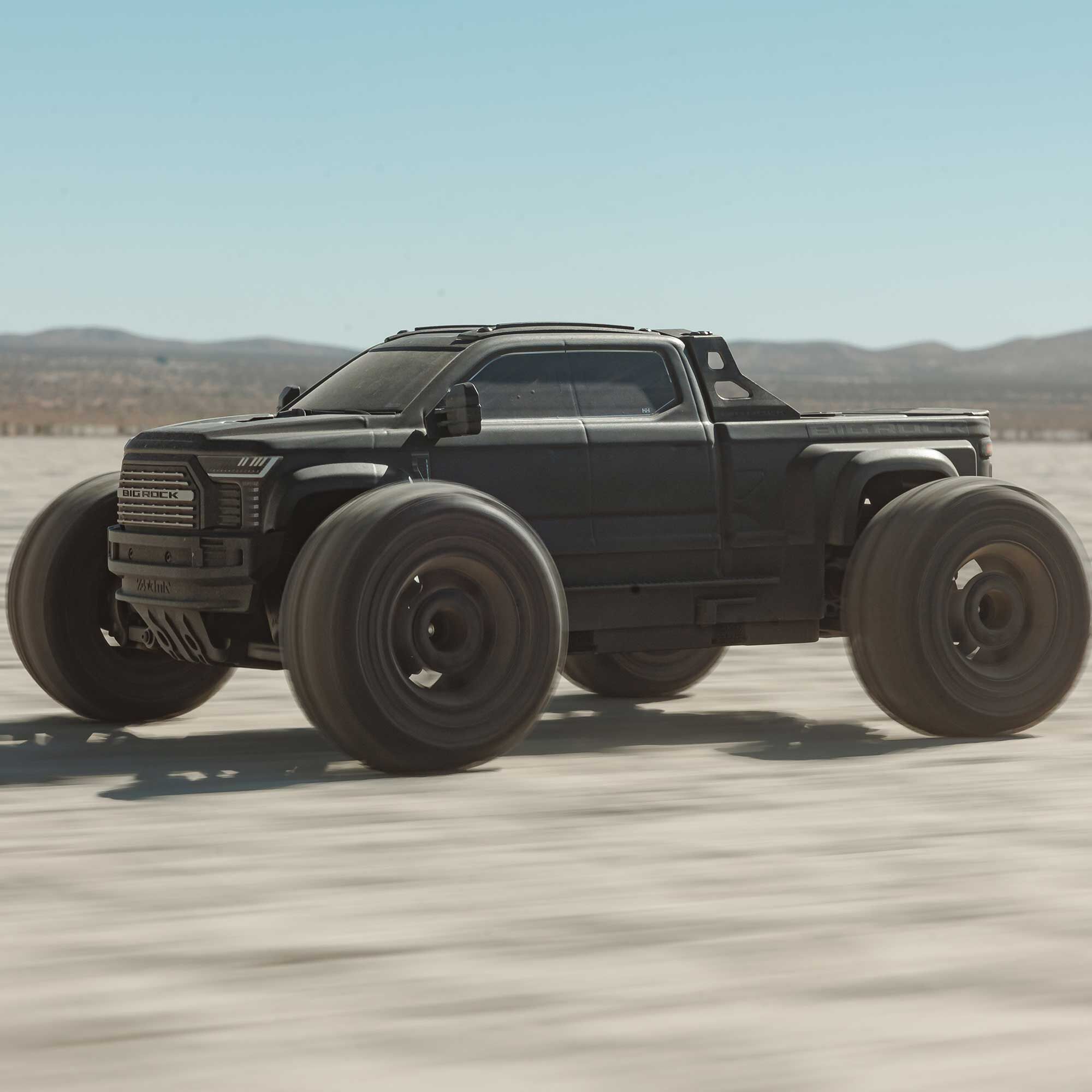 ARRMA 1/10 BIG ROCK 223S DSC 4X4 RTR Brushless Monster Truck, Black