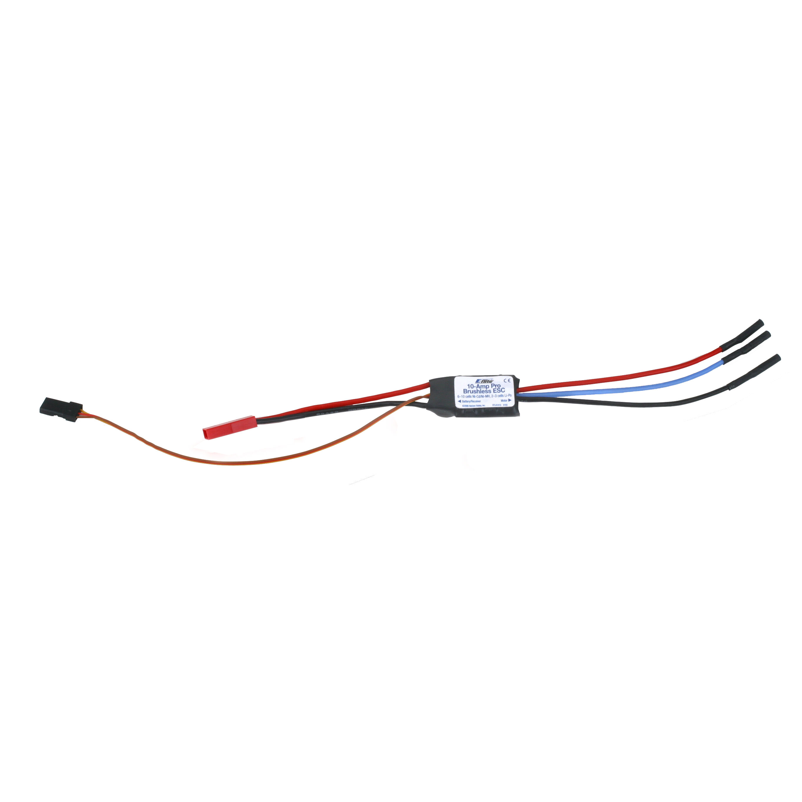 E-flite 10-Amp Pro BEC Brushless ESC: JST