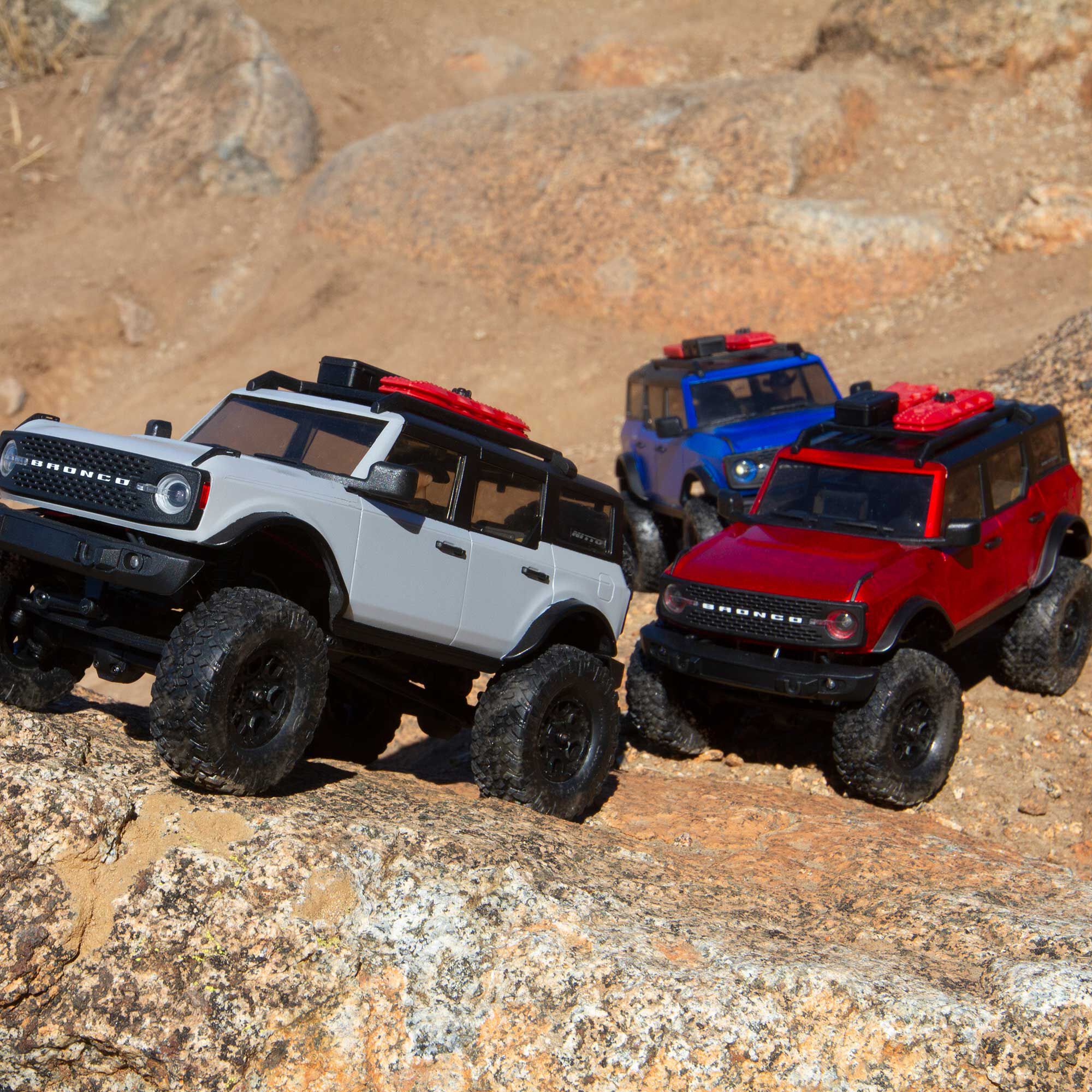 Axial 1/24 SCX24 2021 Ford Bronco 4WD Truck Brushed RTR