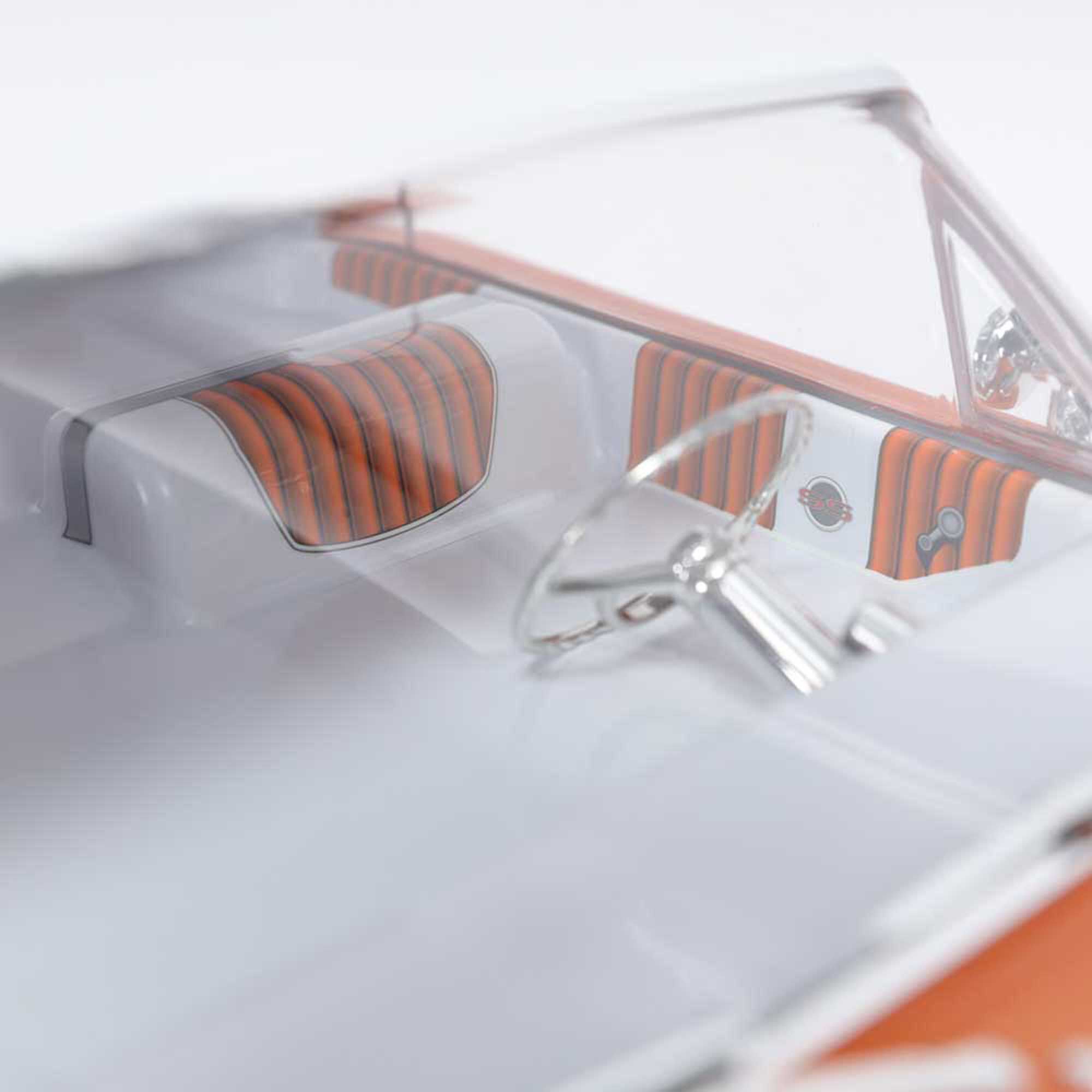 Redcat Racing 1/10 SixtyFour Chevrolet Impala Hopping Lowrider, Orange/White