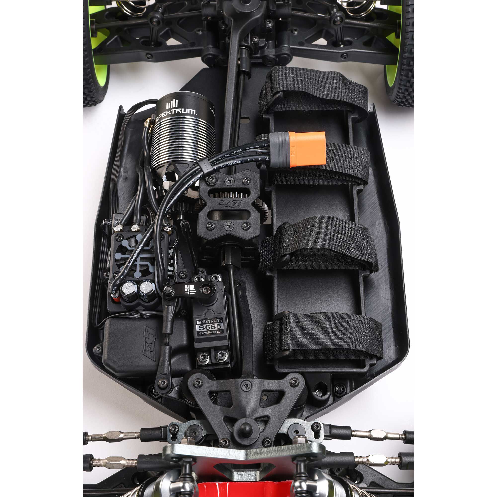 Losi 1/8 8IGHT-XE 4S 4X4 RTR Brushless Race Buggy, Clear