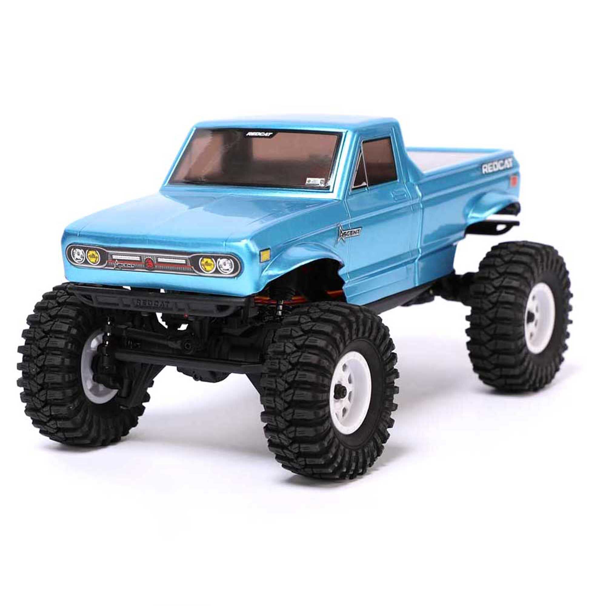 Redcat Racing 1/18 Ascent-18 4x4 Brushed Electric Rock Crawler RTR, Blue