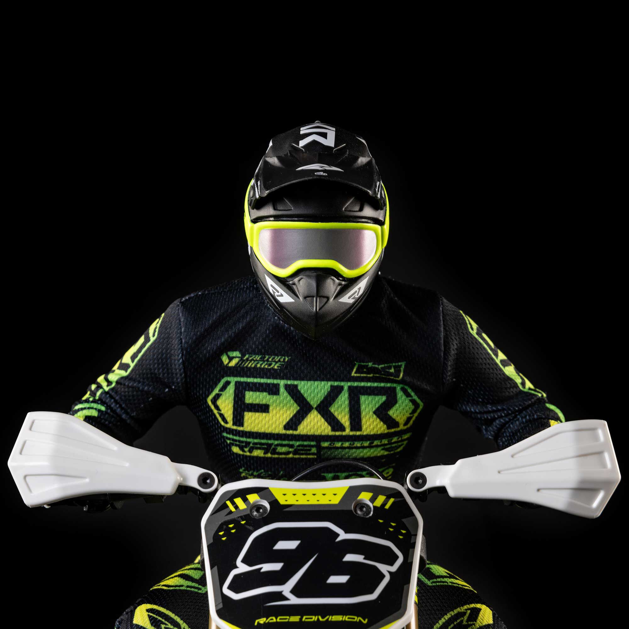 Losi 1/4 Promoto-SM FXR Supermoto Motorcycle RTR Basic, White