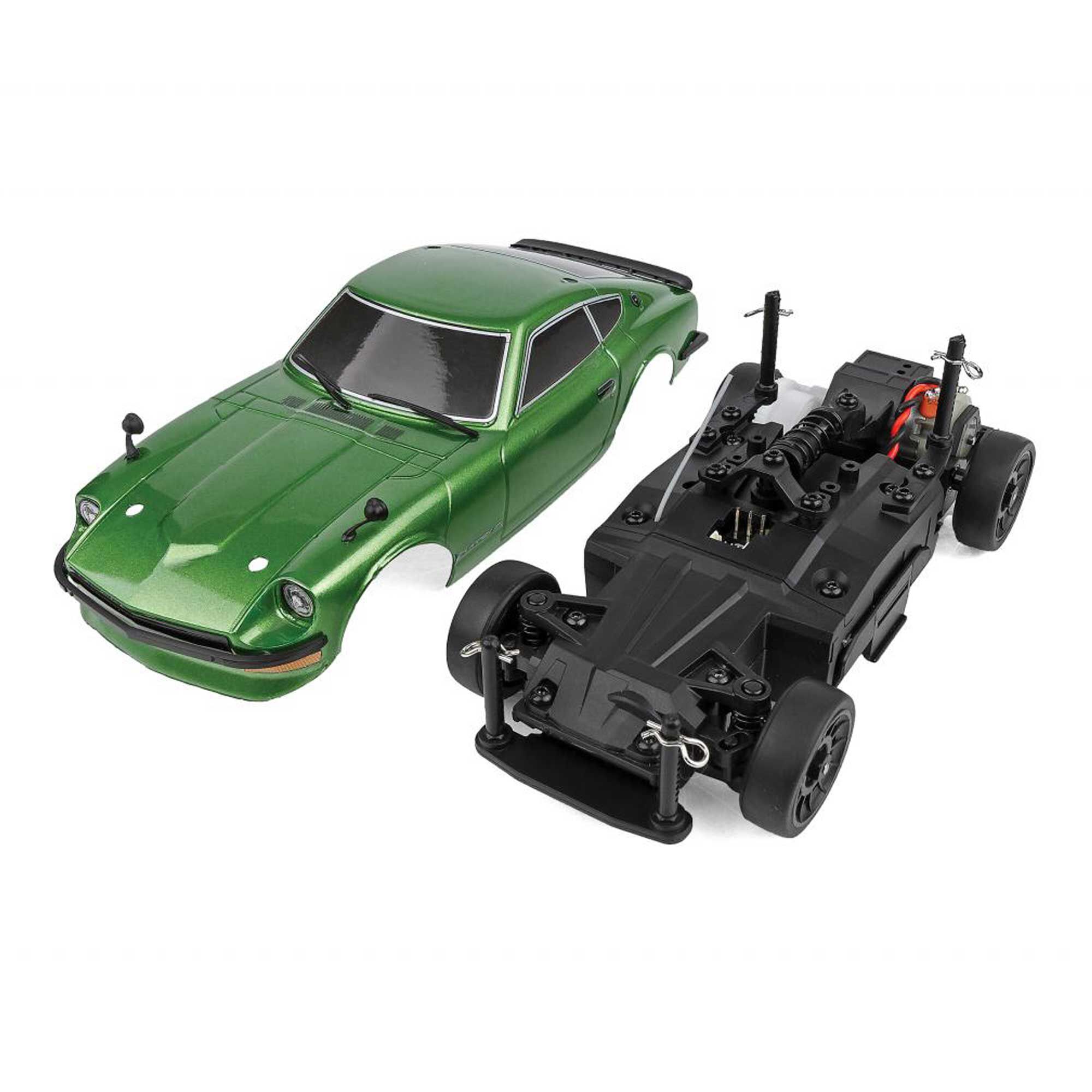 Team Associated 1/27 SR27 2WD Datsun 240Z RTR NiMH Combo, Green