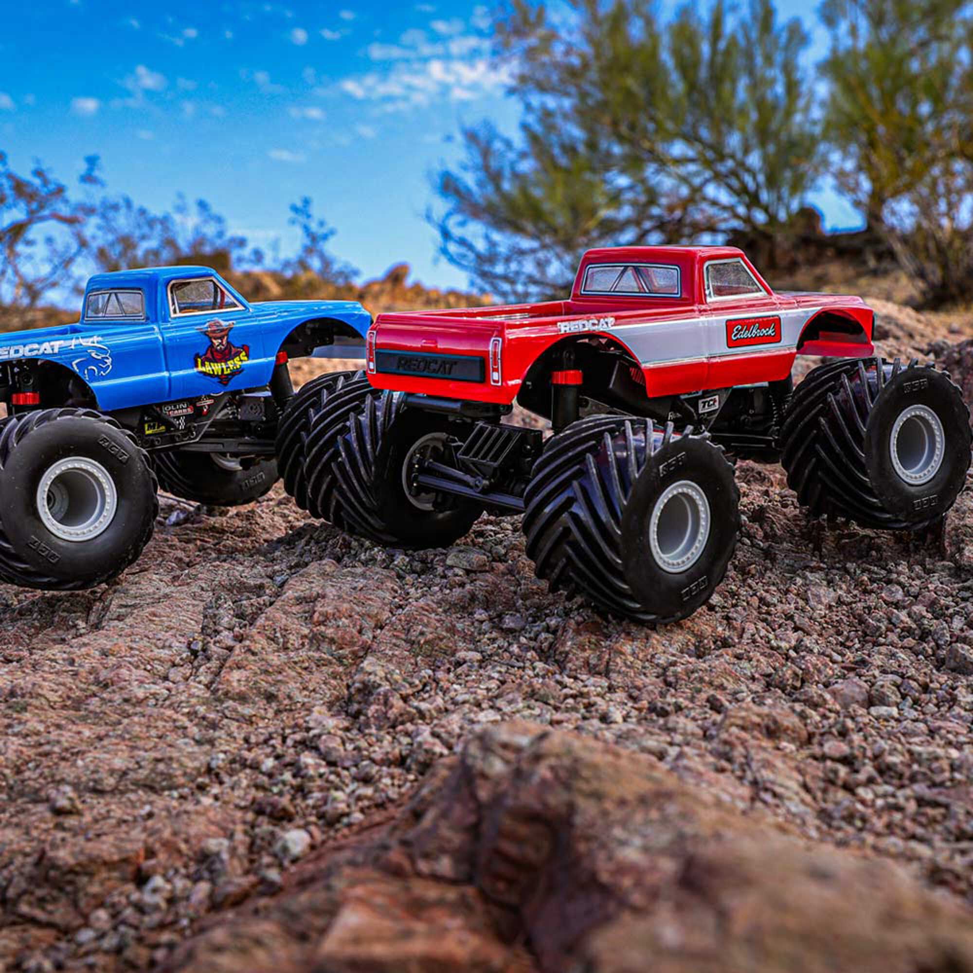 Redcat Racing 1/18 MT-18 4x4 Monster Truck RTR, Red