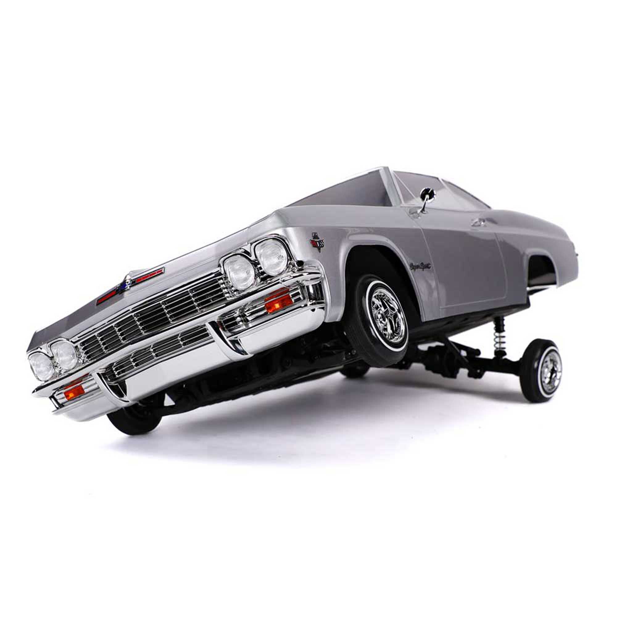 Redcat Racing 1/10 SixtyFive Chevy Impala SS 2WD Hopping Lowrider RTR, Silver