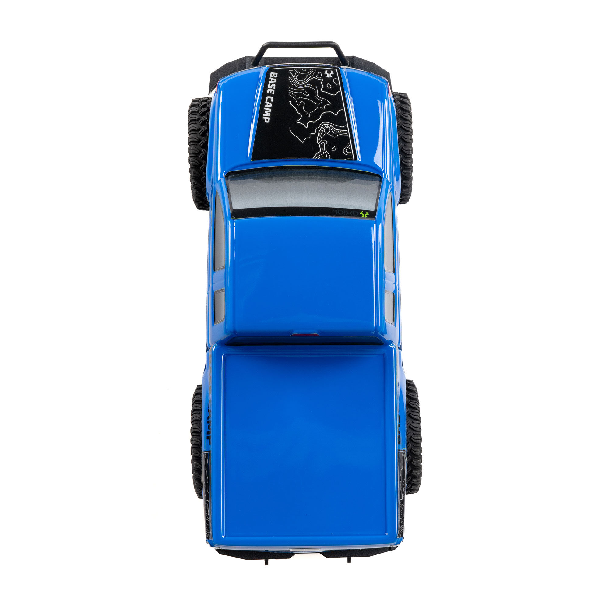 Axial 1/24 SCX24 Base Camp 4X4 RTR Brushed Rock Crawler (Battery & Charger Included), Blue