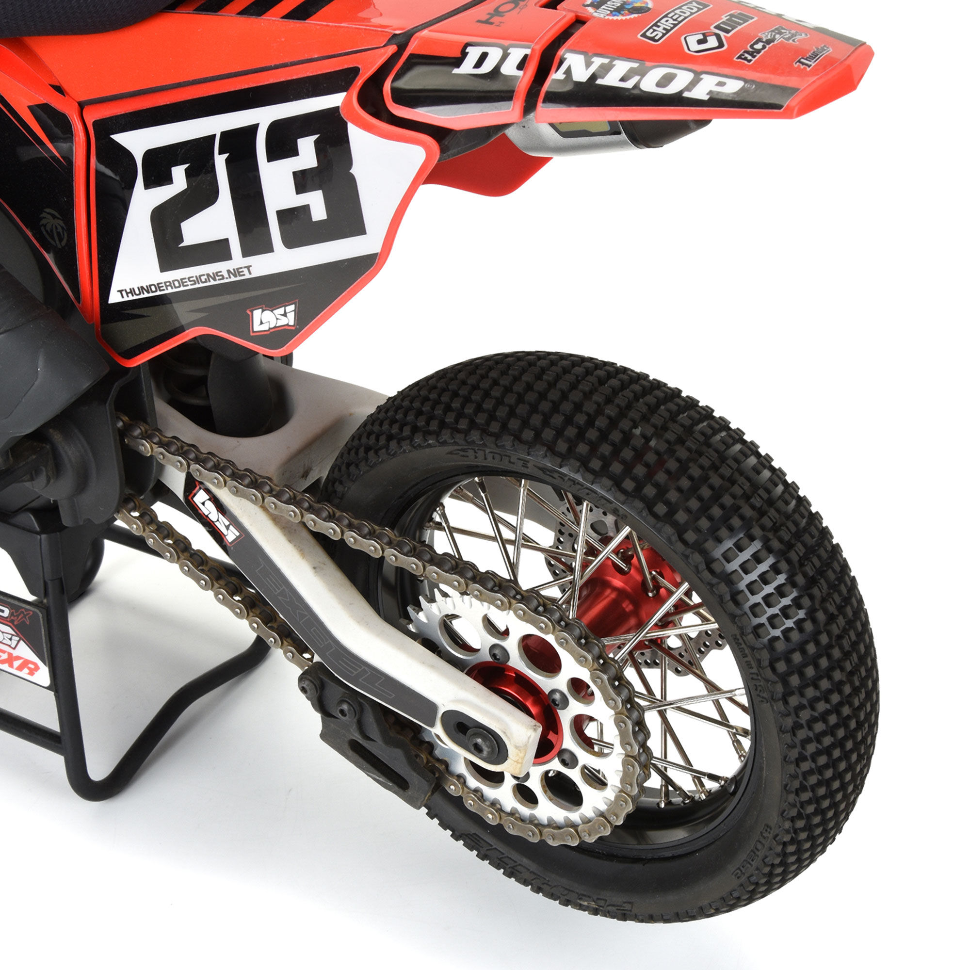 Pro-Line Racing 1/4 Hole Shot 2.0 V2 Bead M3 Motocross Rear Tire: Promoto-MX