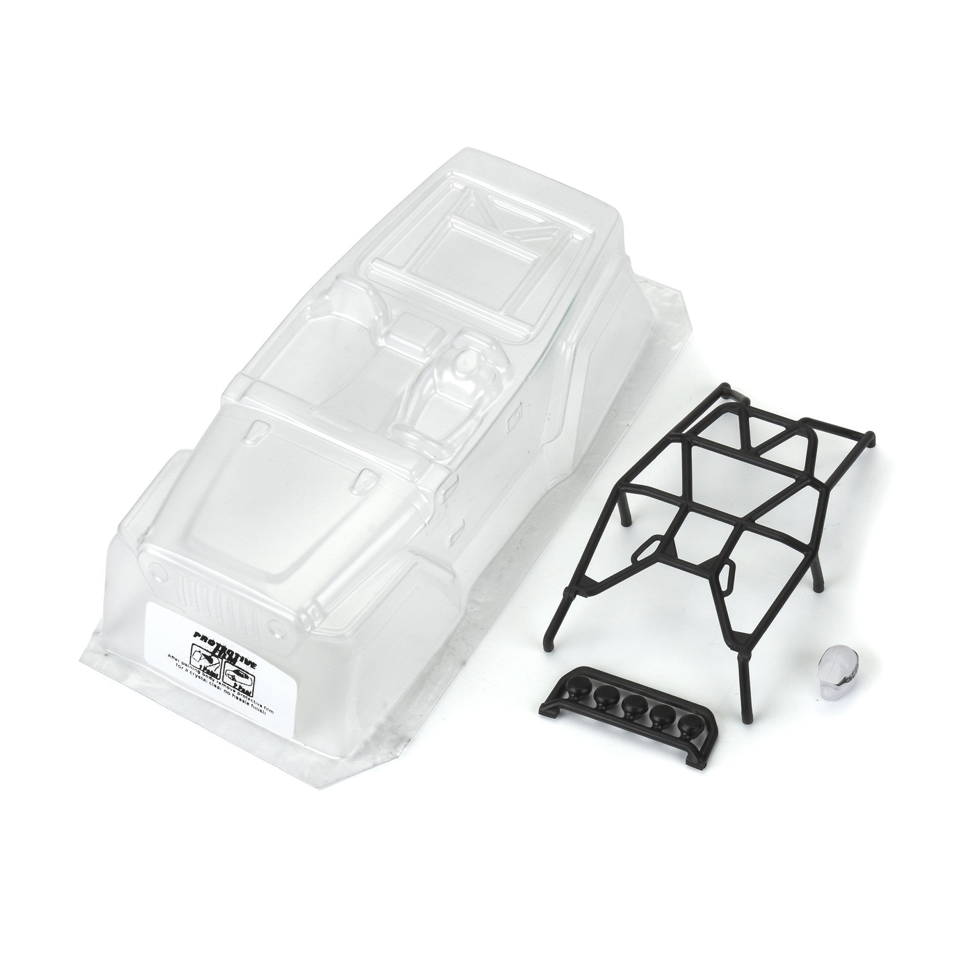 Pro-Line Racing 1/24 2004 Jeep LJ Clear Body/Trail Cage: SCX24