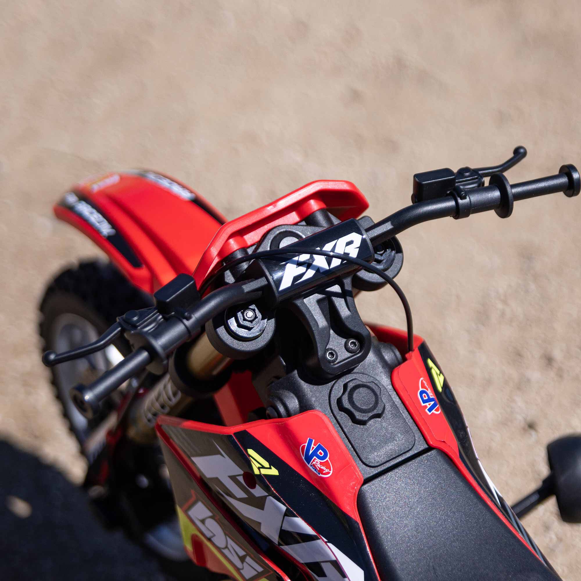 Losi 1/4 Promoto-MX FXR 2S RTR Brushless Motorcycle, Red