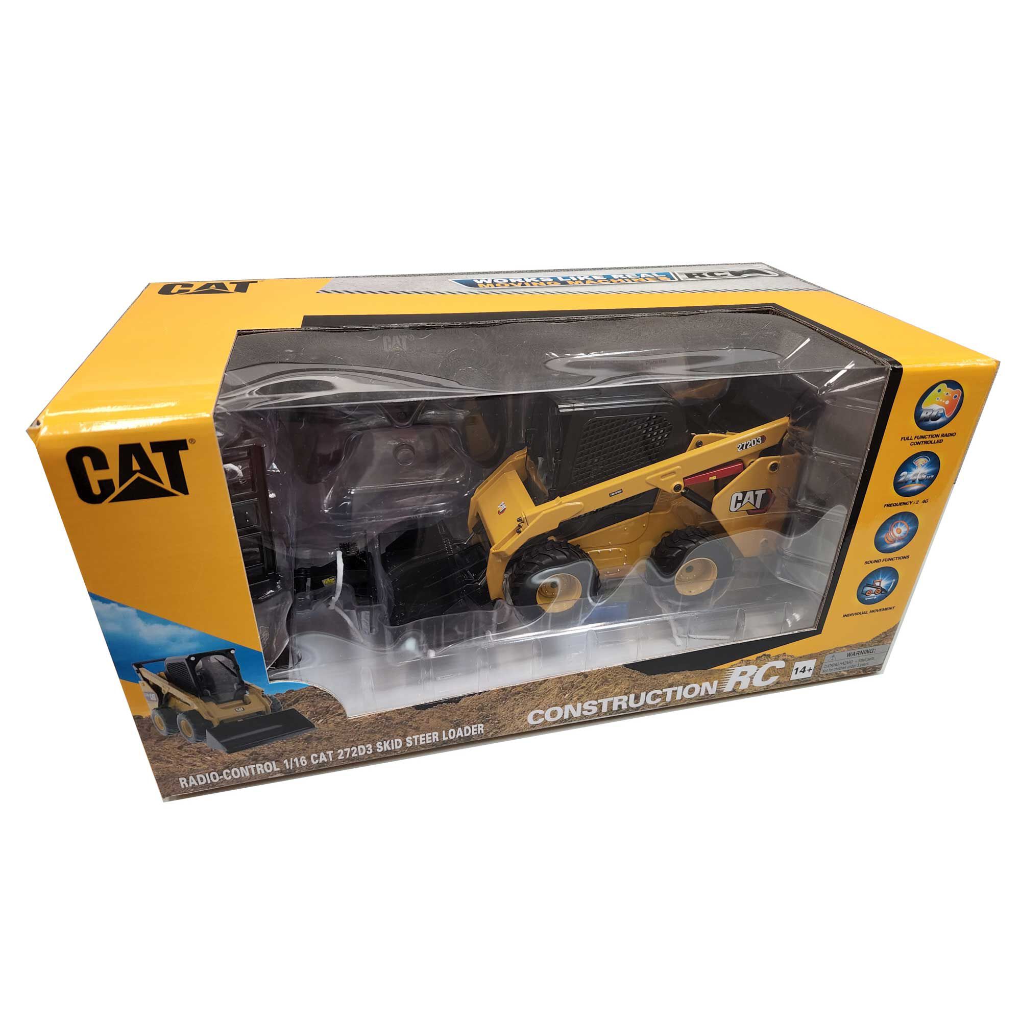 DCM/Racemasters 1/16 CAT 272D2 Skid Steer Loader