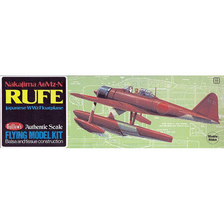 Guillow Nakijima A6M2-N Rufe Kit, 16.5"