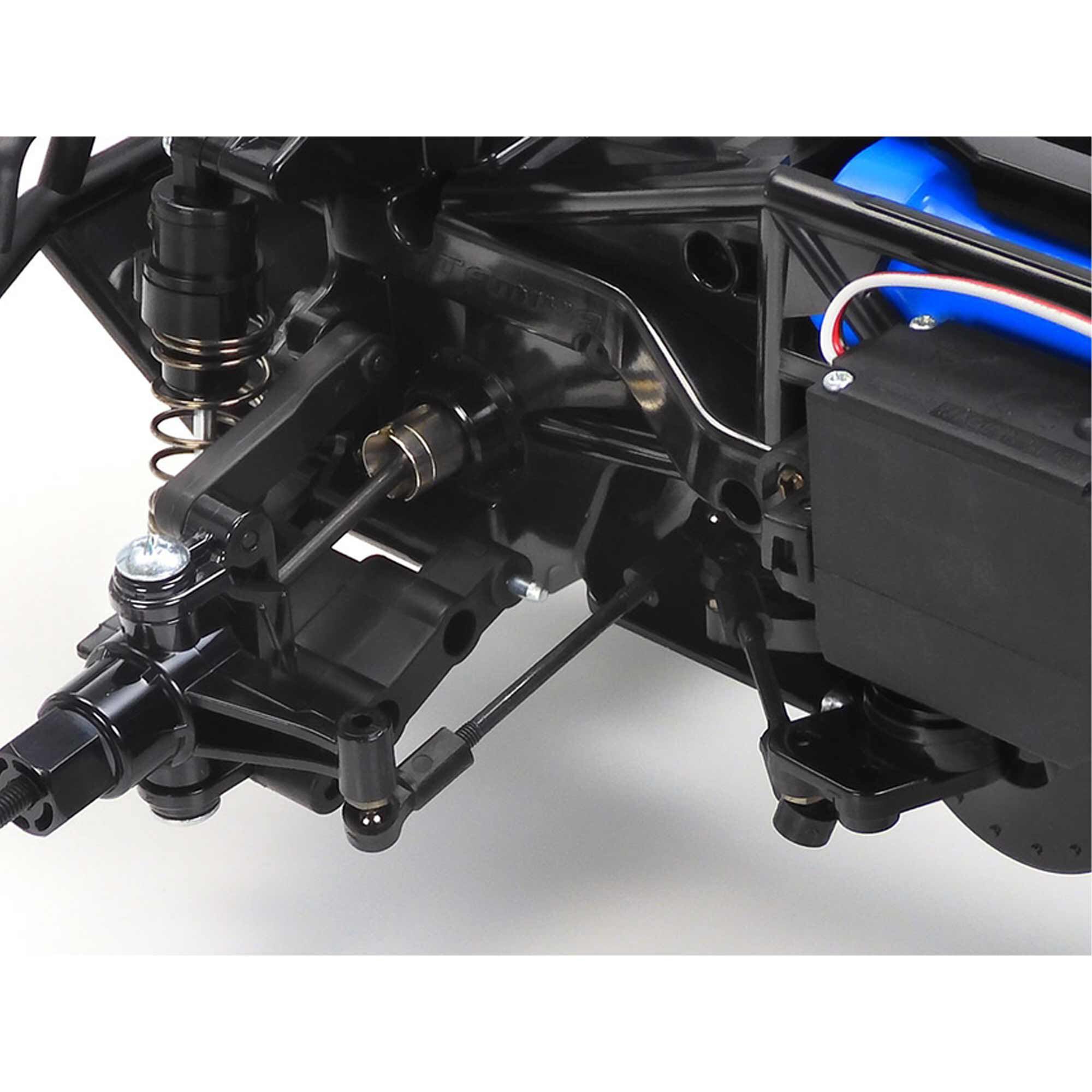 Tamiya 1/10 R/C Squash Van (Green & White Painted Body) (GF-02)