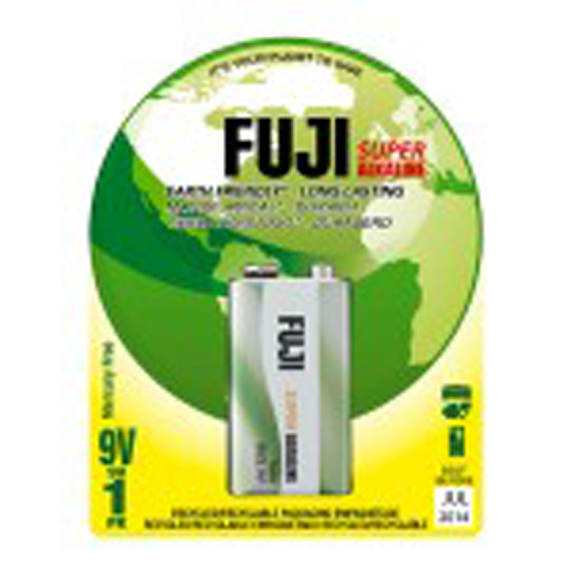 Fuji Novel Batteries 9V EnviroMAX Digital Alkaline Battery