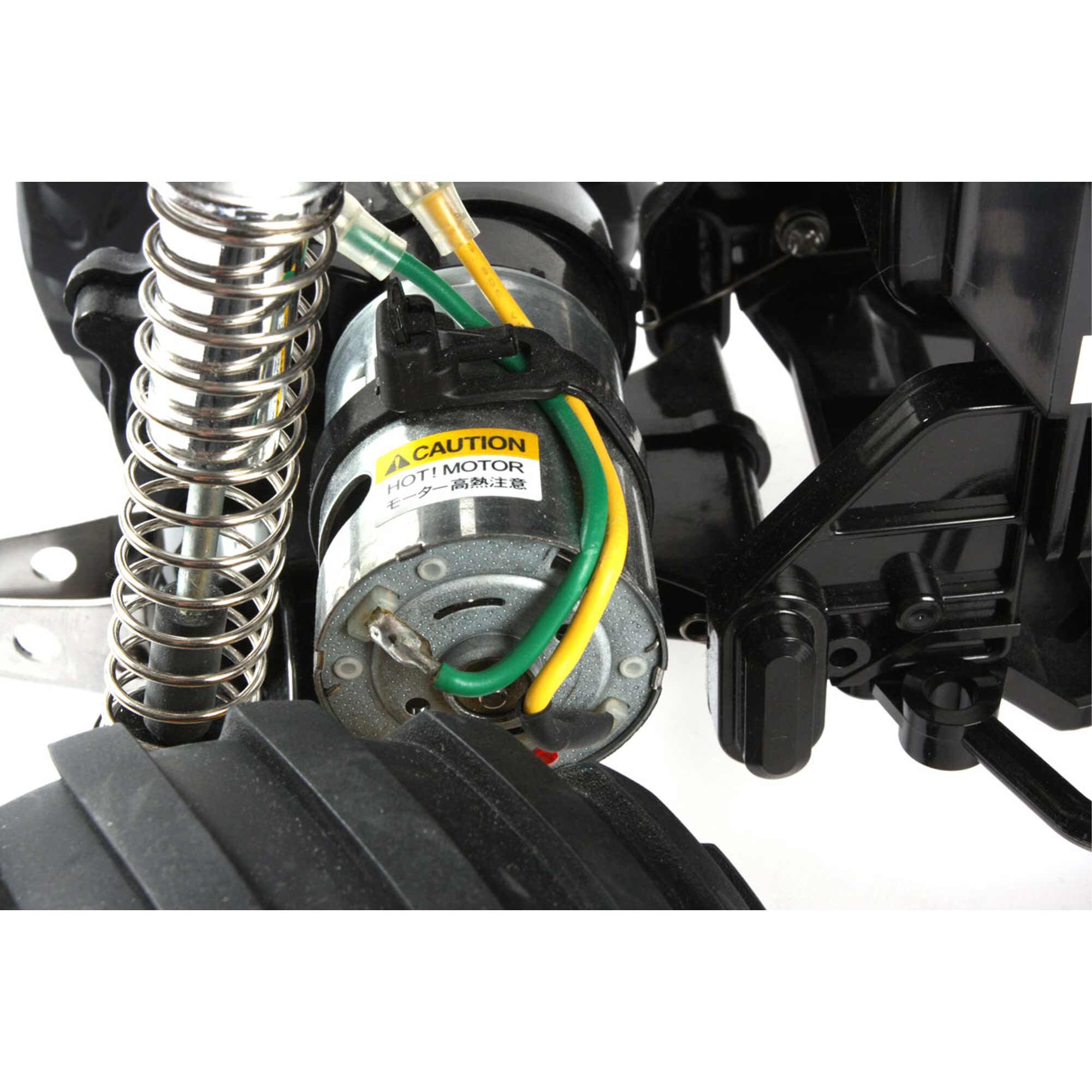 Tamiya 1/12 Lunch Box 2WD Monster Truck Kit, Black