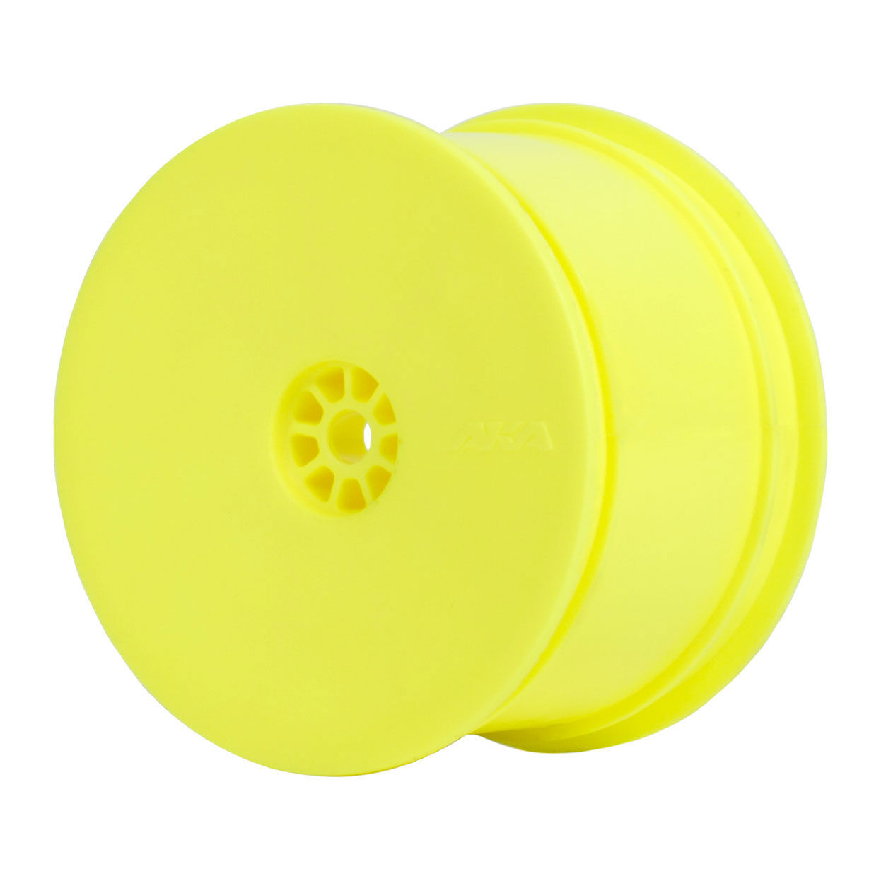 AKA PRODUCTS, INC. 1/10 HEXlite Rear Wheel, Yellow (2): Buggy