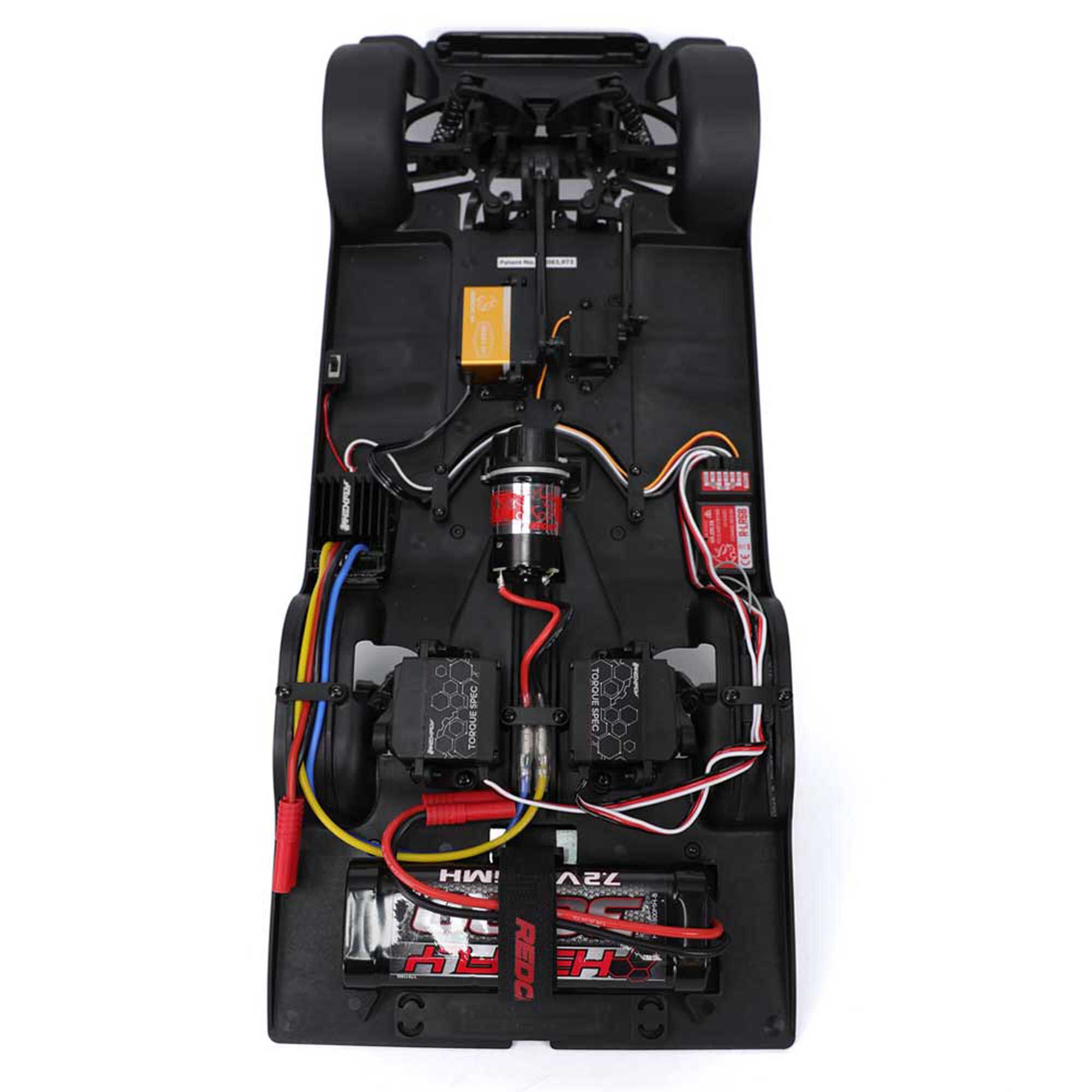 Redcat Racing 1/10 SixtyFour Chevrolet Impala Hopping Lowrider, Orange/White