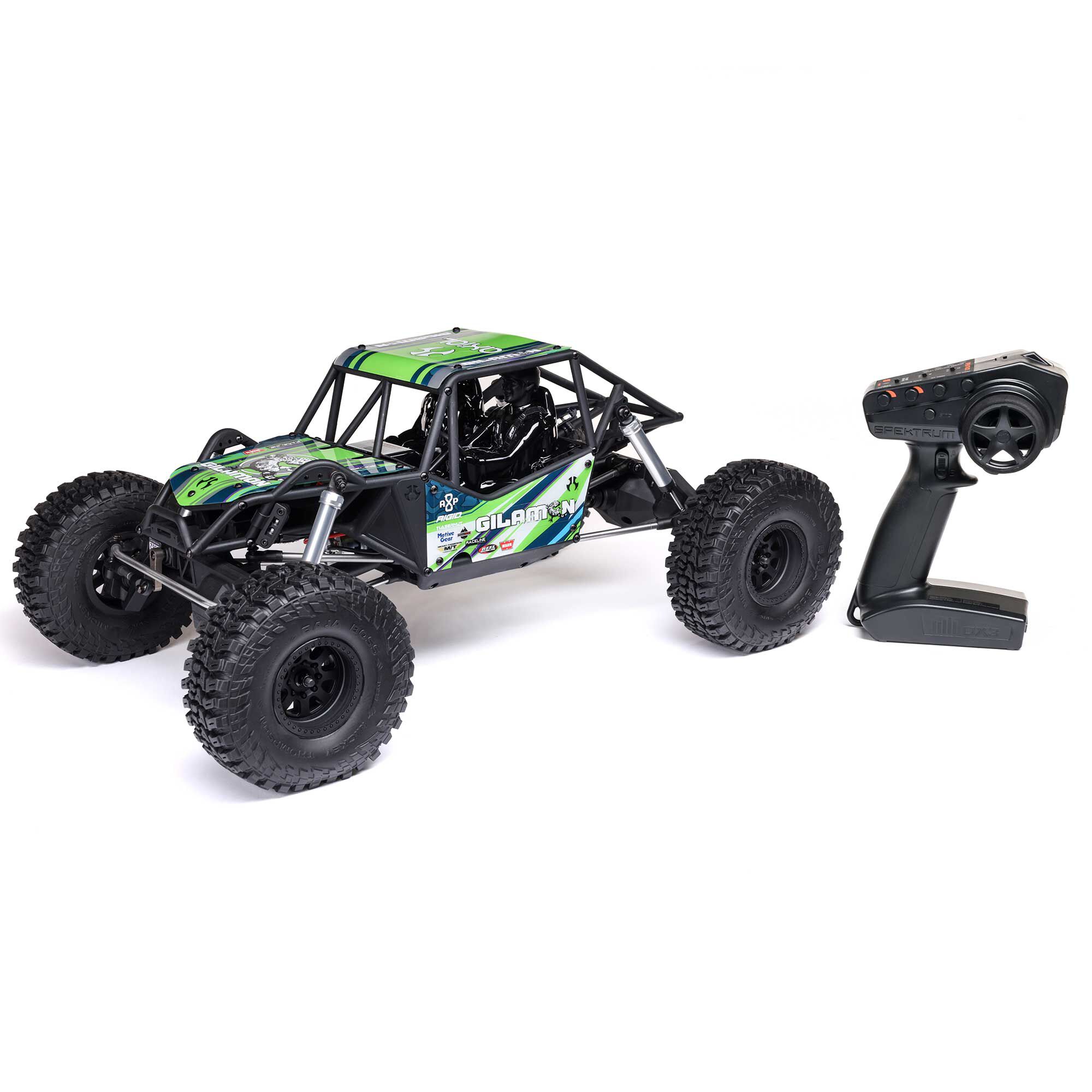 Axial 1/8 AXP8 Gilamon 2.2 4X4 RTR Brushed Trail Buggy, Green