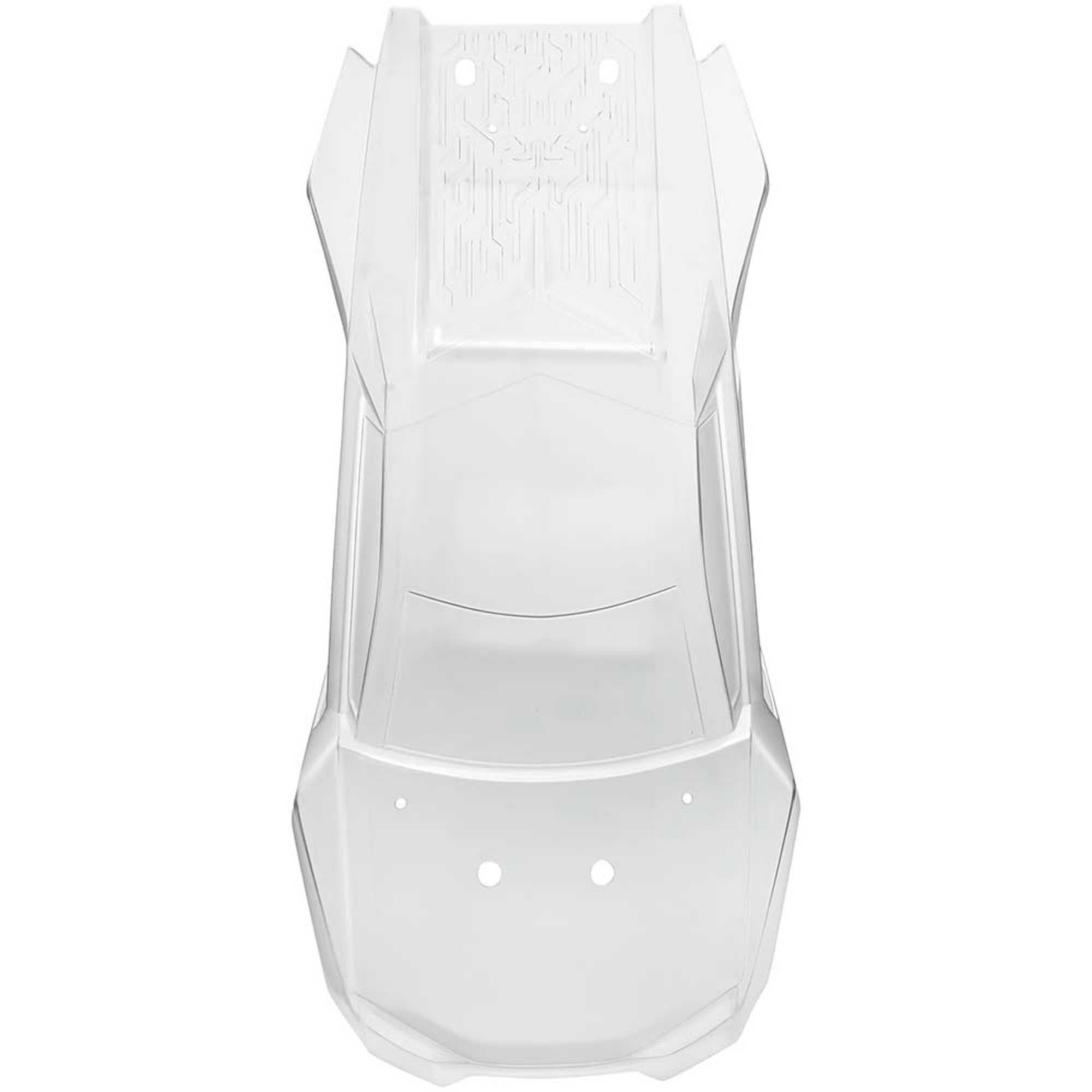 ARRMA 1/8 Clear Body with Decals Window Mask: TALION 6S BLX