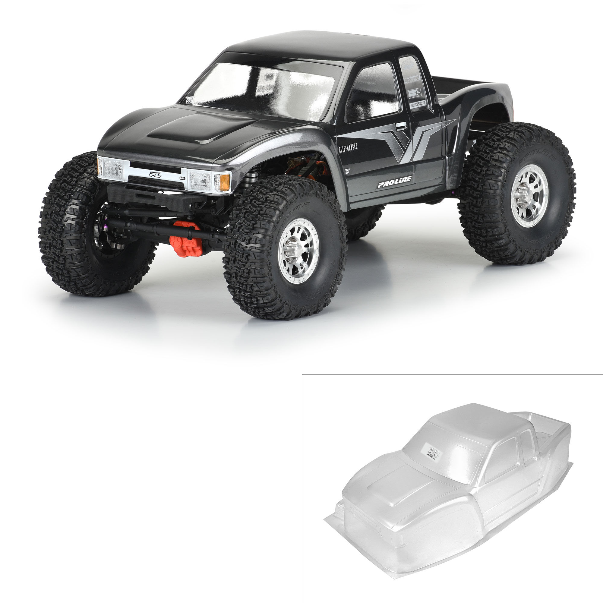 Pro-Line Racing 1/10 Cliffhanger High Performance Clear Body 12.3" (313mm) WB Crwlrs