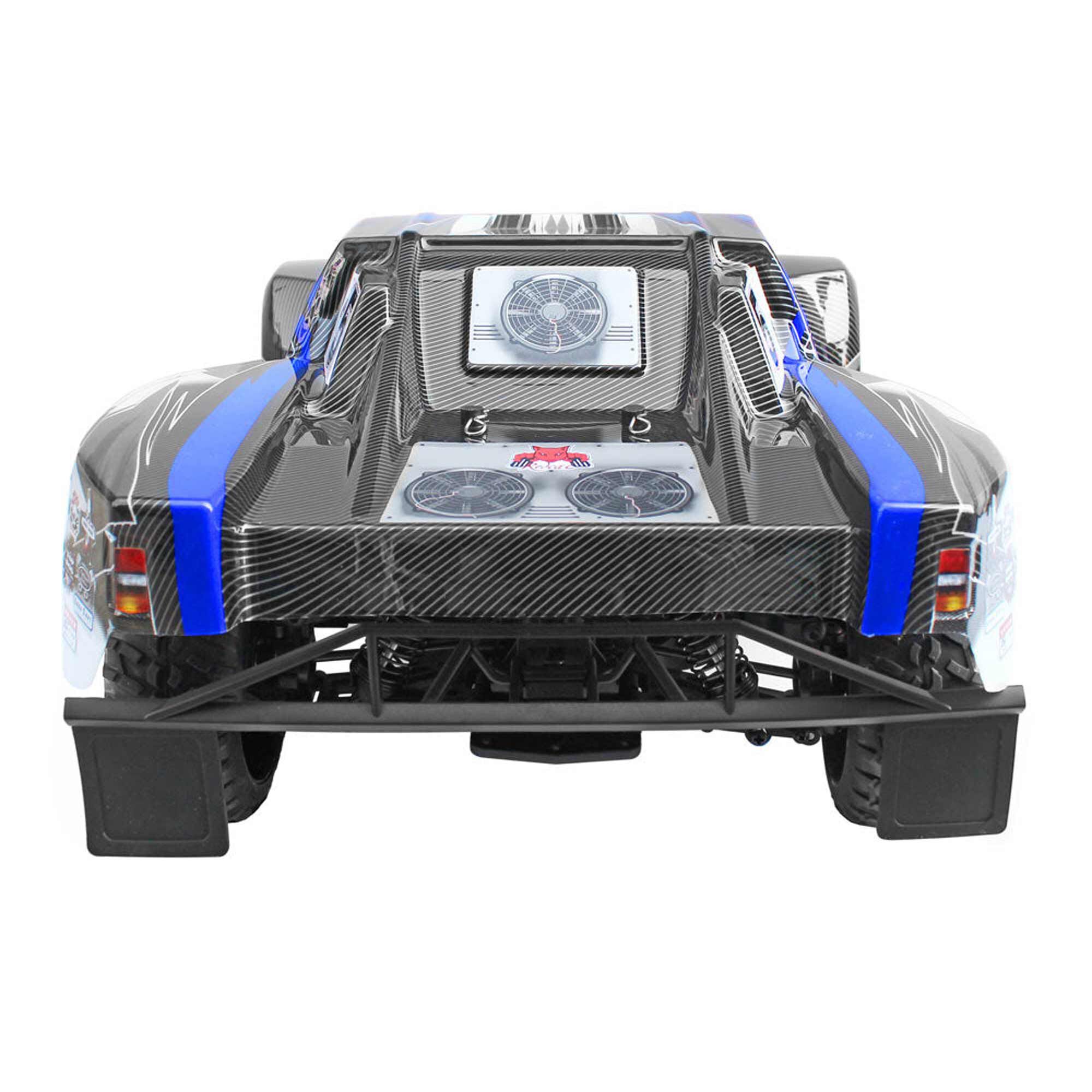 Redcat Racing 1/10 Blackout SC 4WD Short Course Truck Brushed RTR, Blue