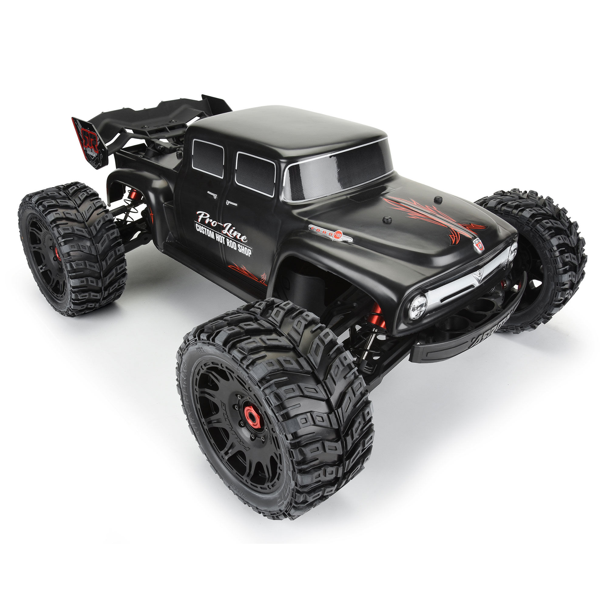 Pro-Line Racing 1/5 Pre-Cut Ford F-100 Bash Armor Black Body: Kraton 8S