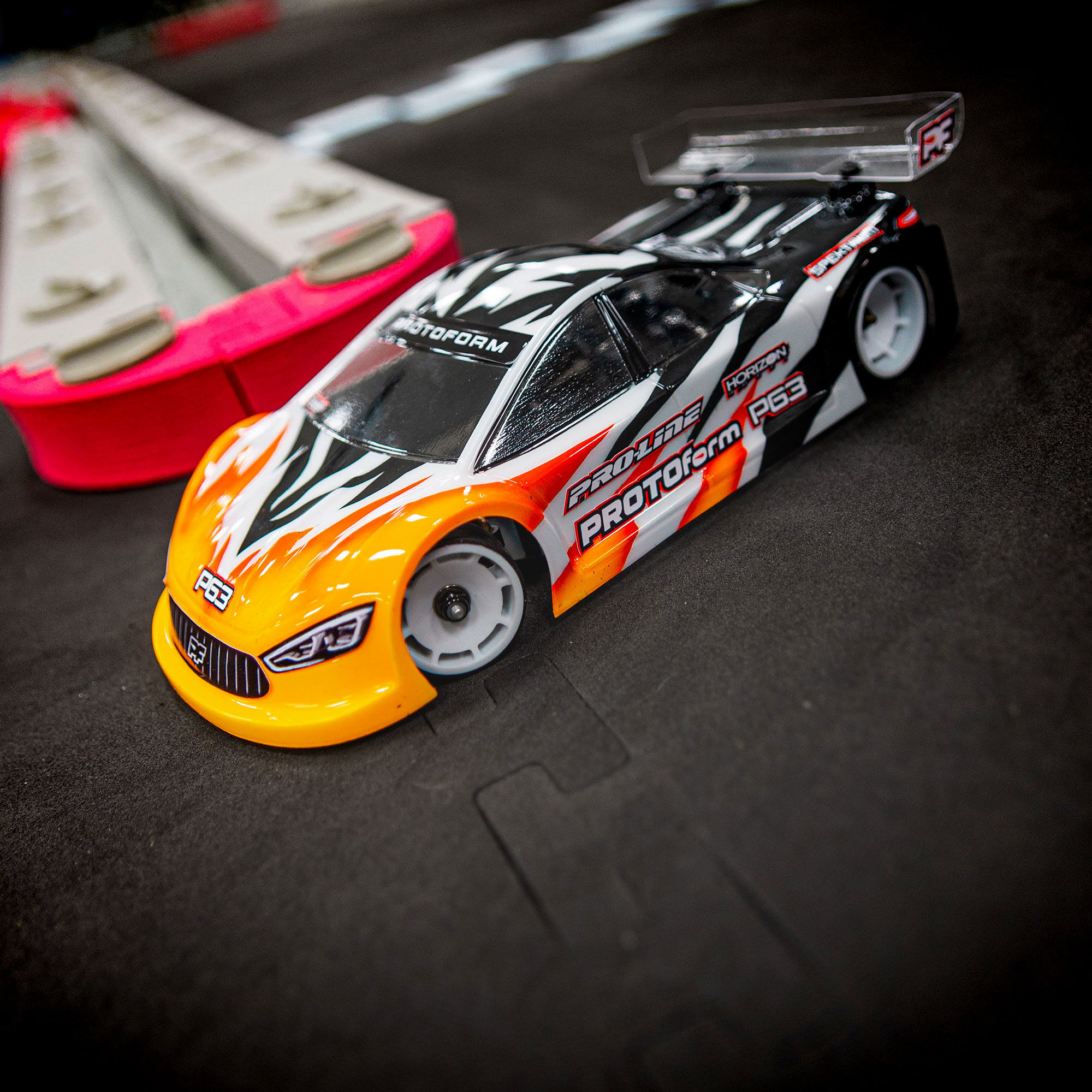 PROTOform 1/28 P63 Light Weight Clear Body: Mini-Z & 1/28 Chassis (98mm WB)