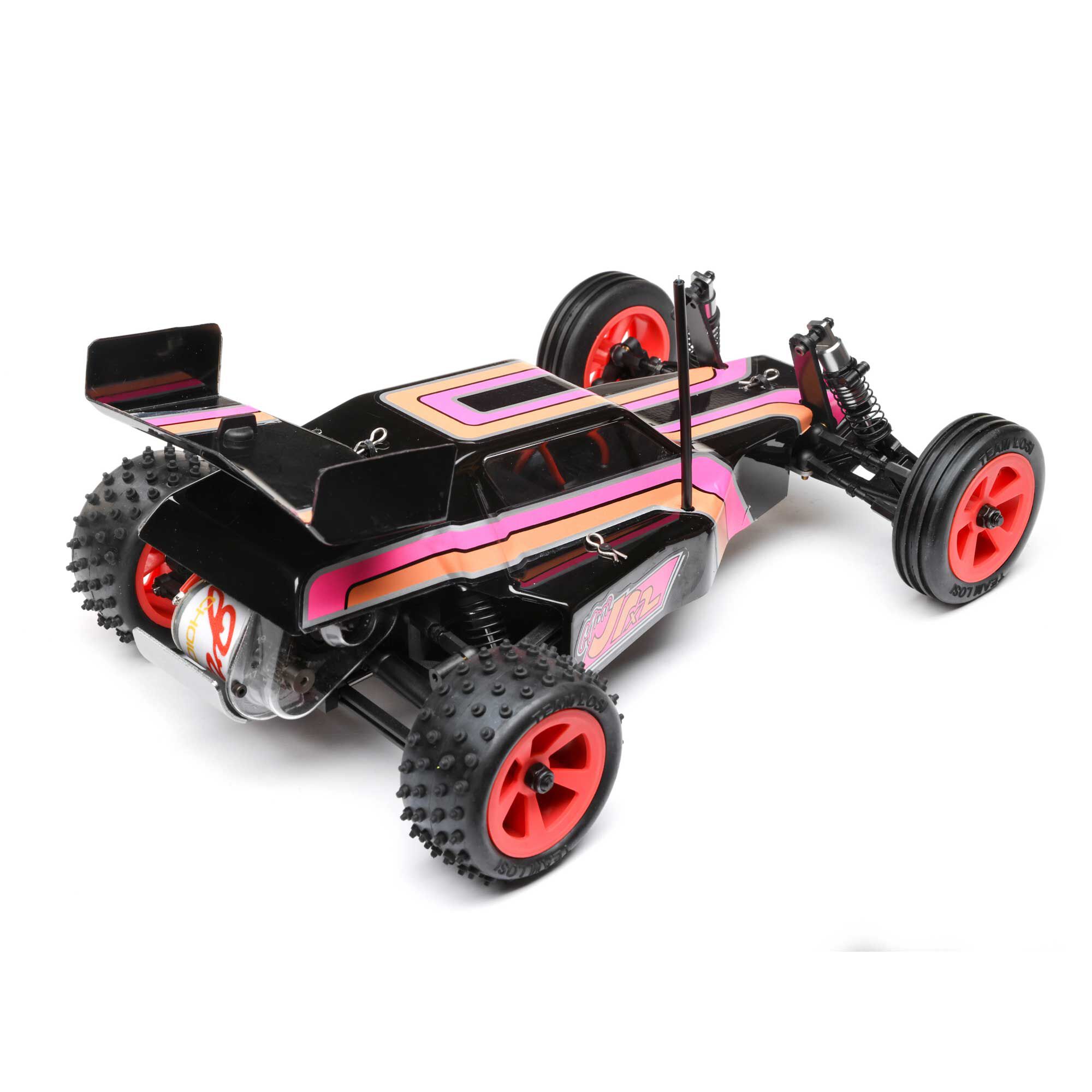 Losi 1/16 Mini JRX2 2S 2WD RTR Brushed Buggy (Battery & Charger Included), Black