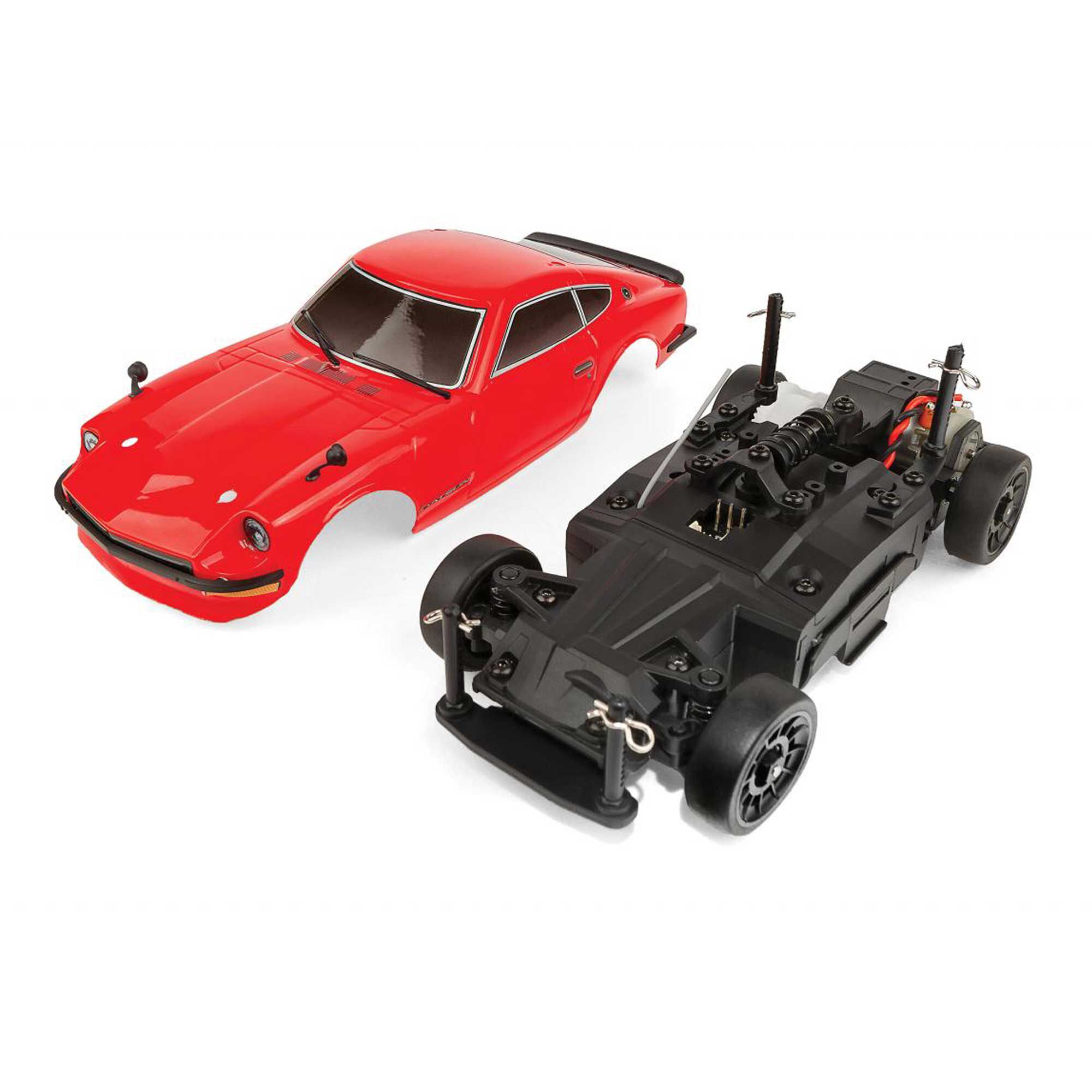 Team Associated 1/27 SR27 2WD Datsun 240Z RTR NiMH Combo, Red